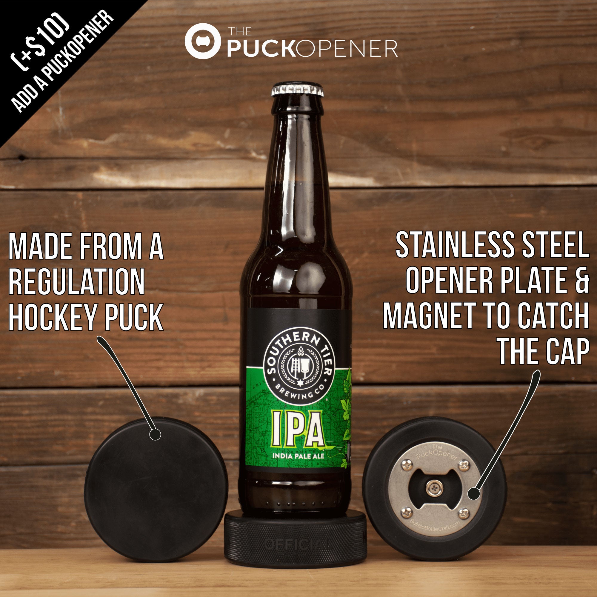 Hockey Puck Can Cooler, Puck Coozie