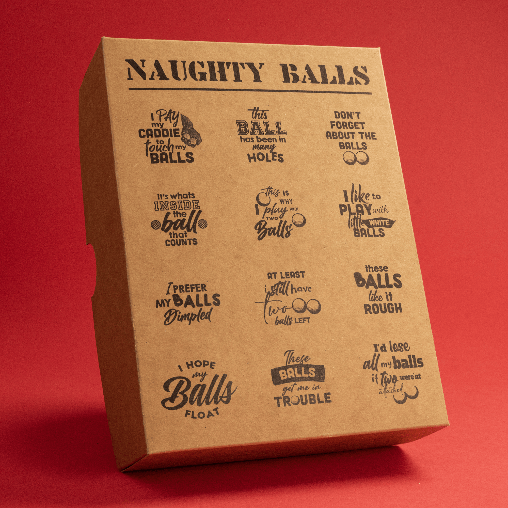 Naughty Balls, Novelty Golf Balls, Funny Golf Balls, Bachelor Party Gifts
