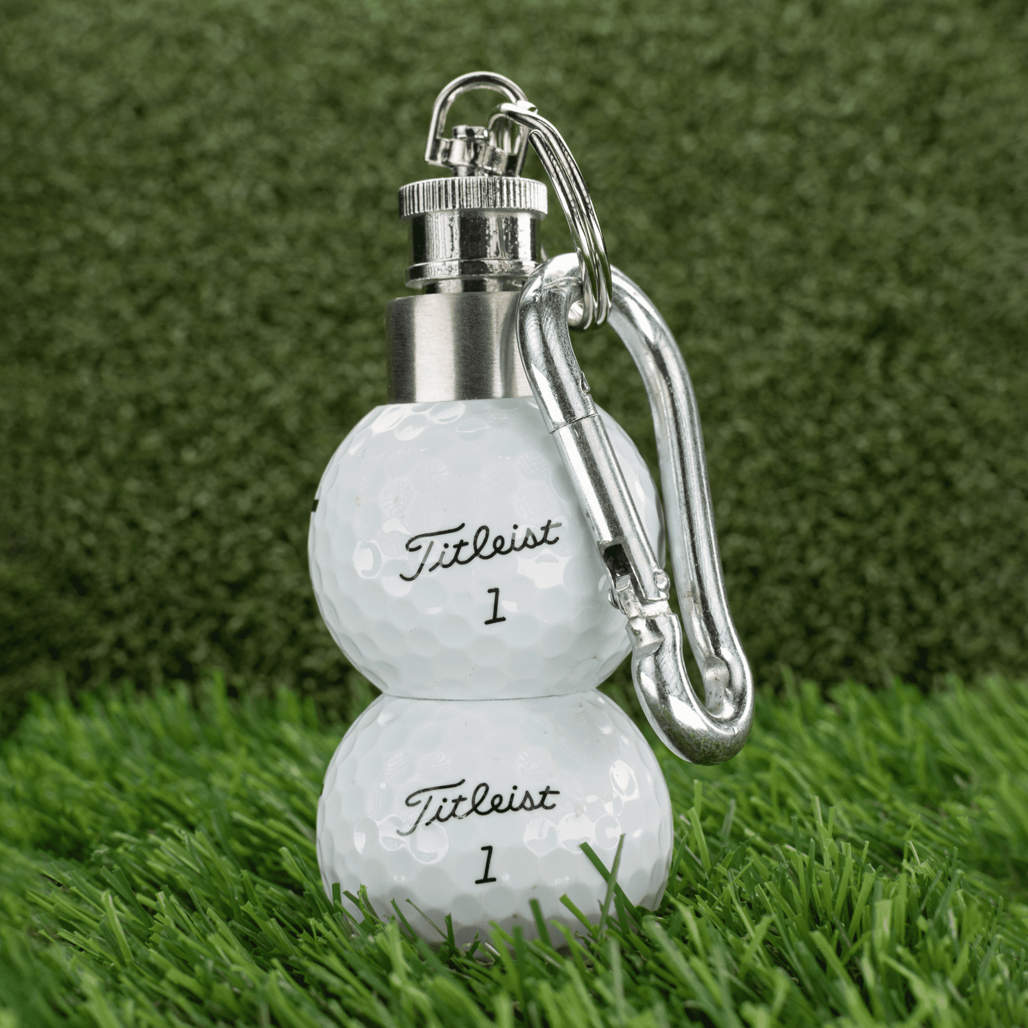 Titleist Golf Ball Flask, 1.5oz, made from Real Titleist Balls
