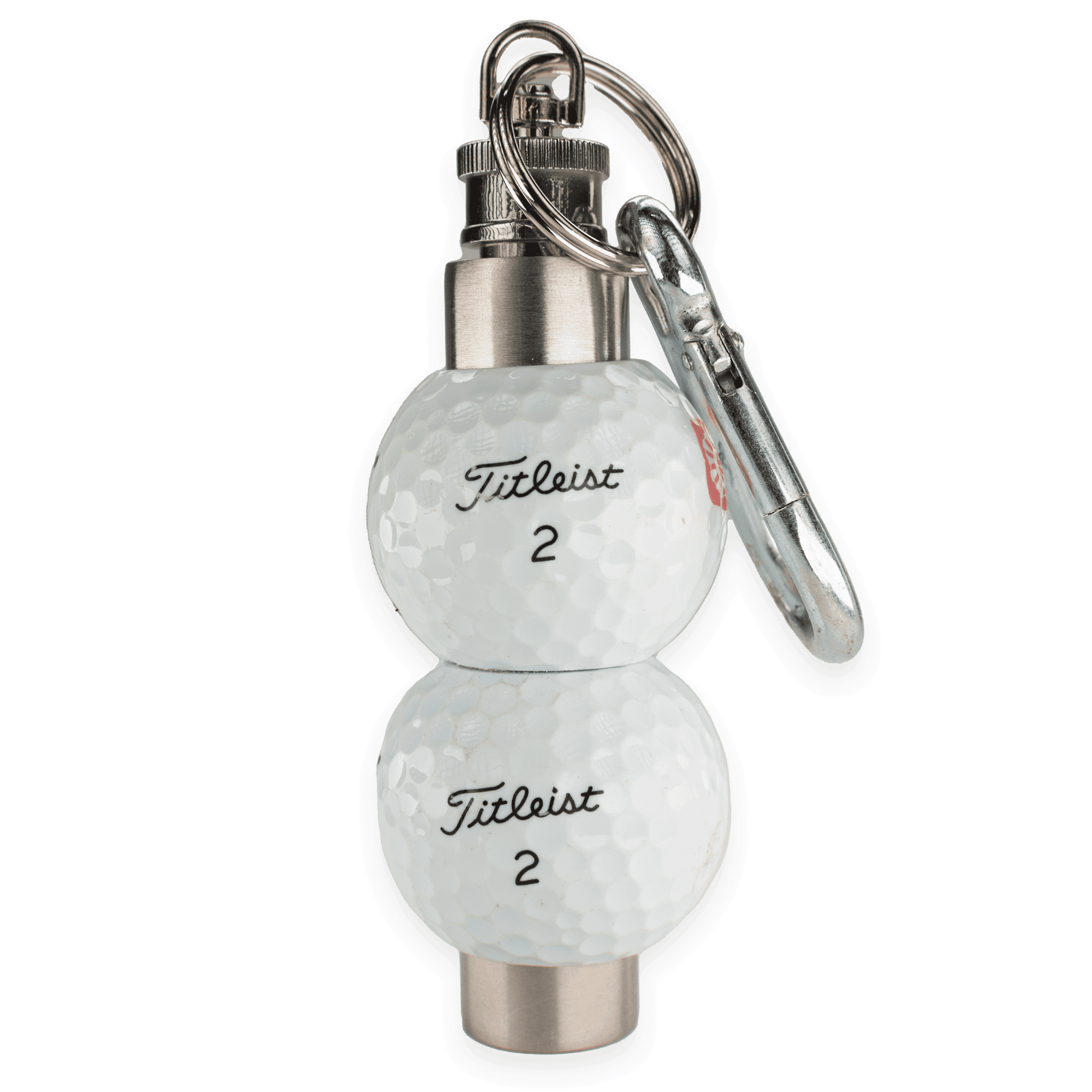 Titleist Golf Ball Flask, 1.5oz, made from Real Titleist Balls