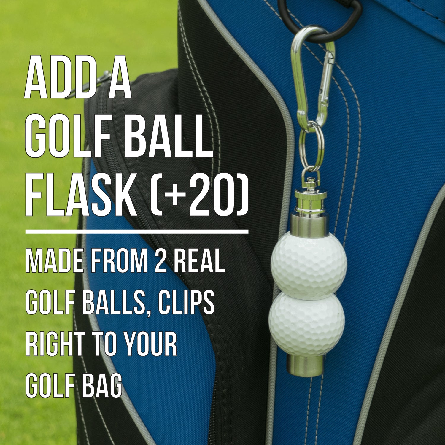 The BeerWedge, Golf Ball Bottle Opener made from a REAL Golf Ball