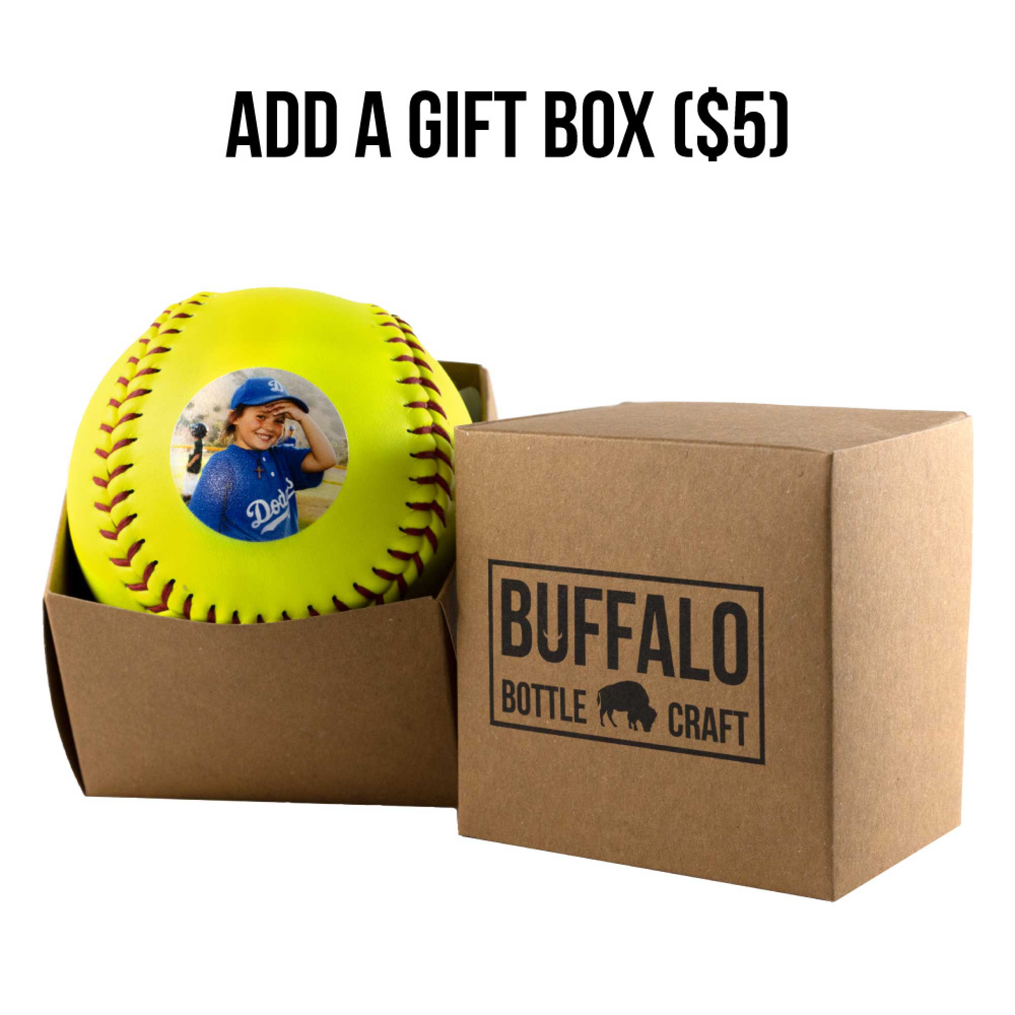 Use Your Own Photo, Printed Softball