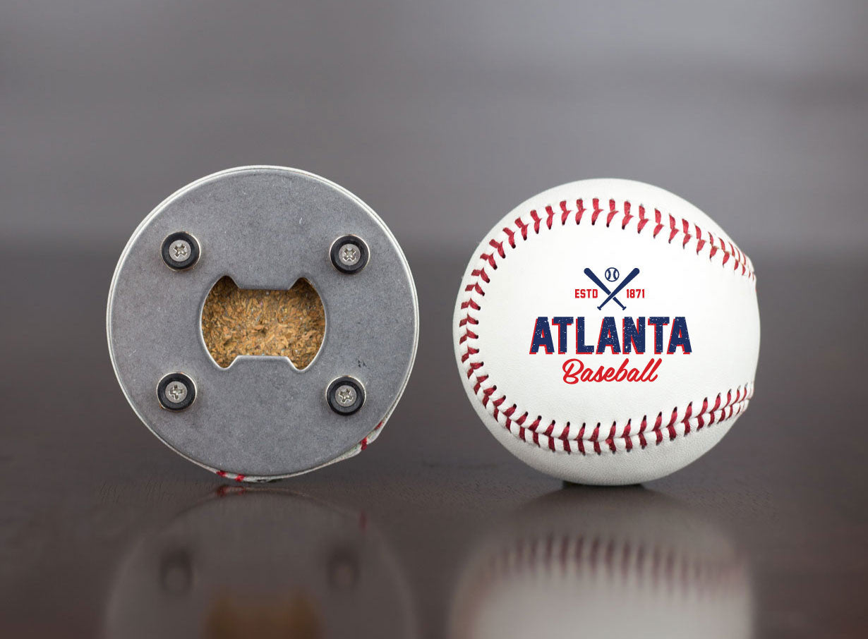 Atlanta Baseball Bottle Opener