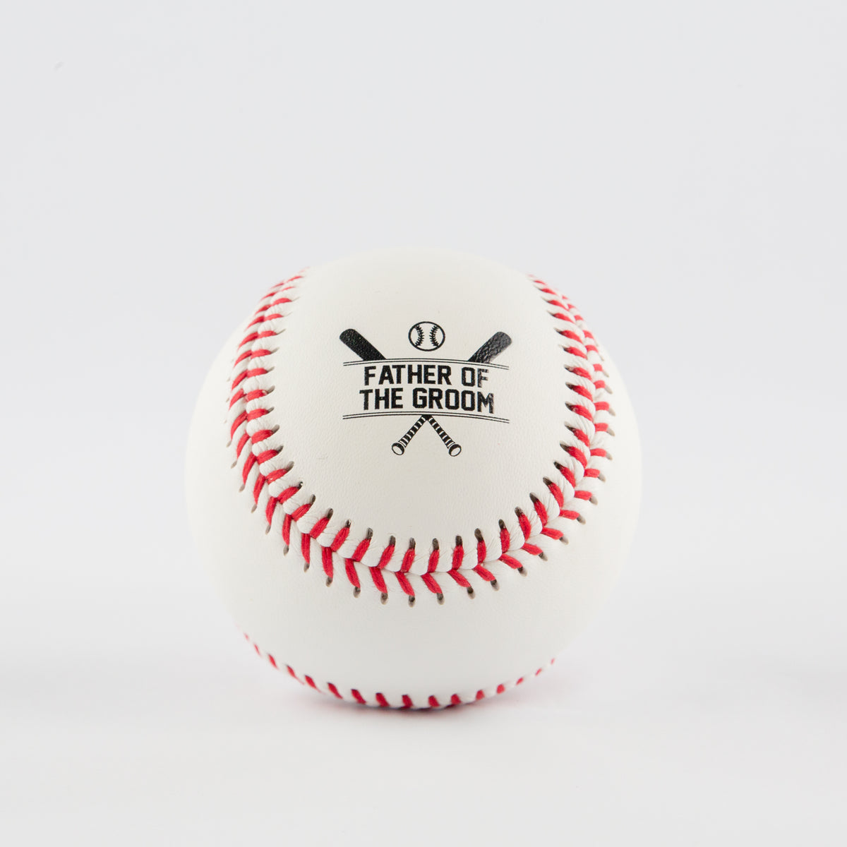 Printed Baseball with Father of the Groom Design