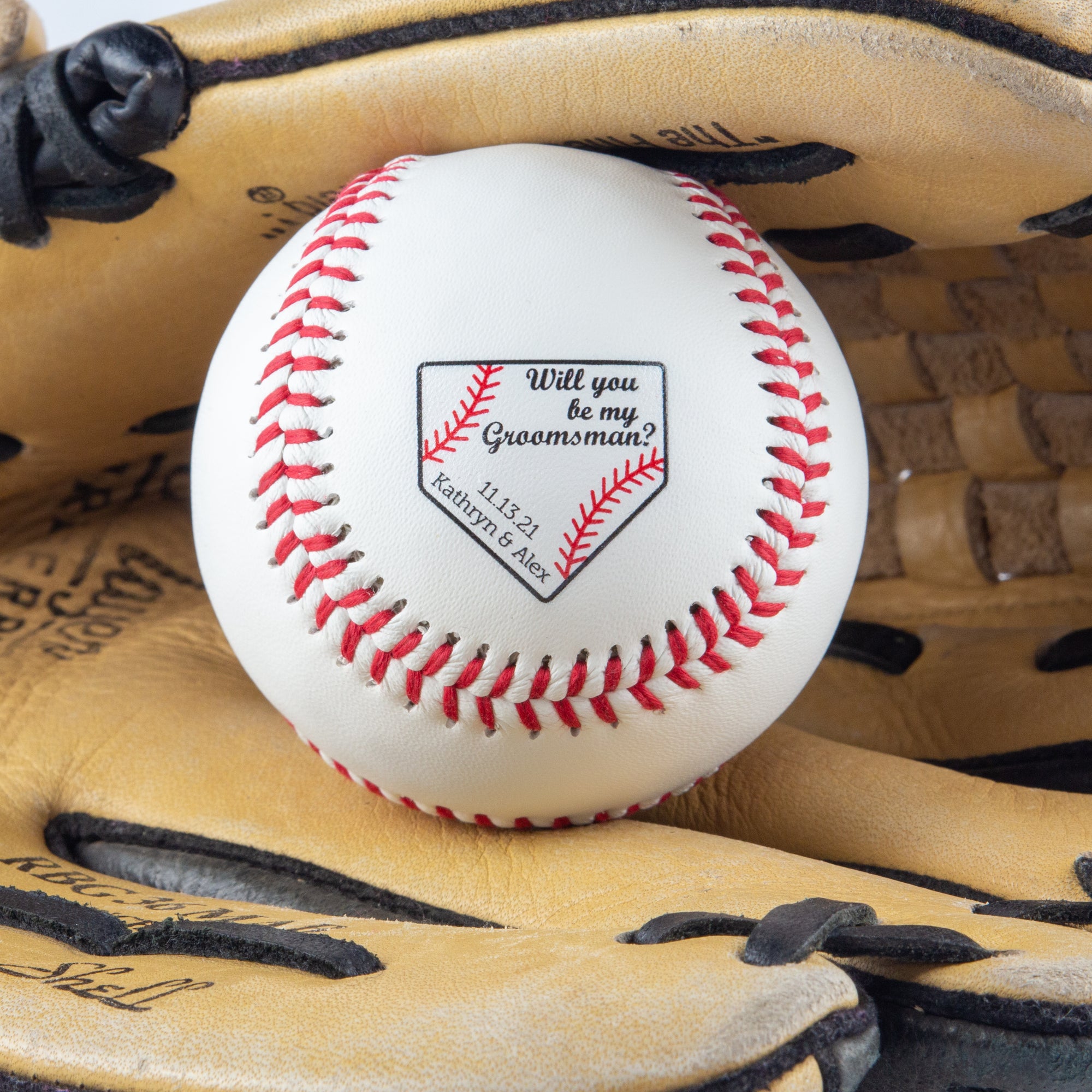 Will You Be My? Personalization, Printed Baseball