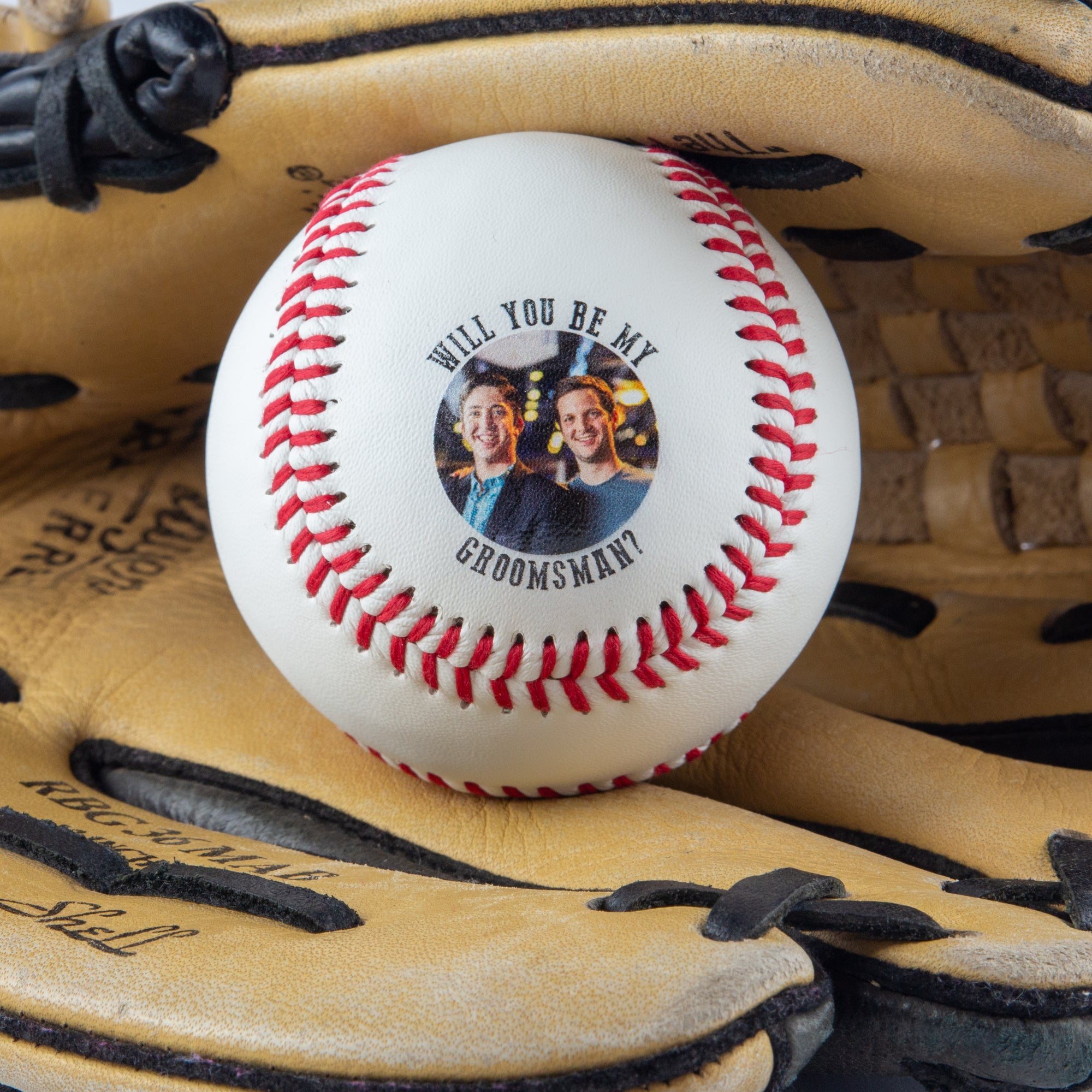 Will You Be My? Photo, Printed Baseball