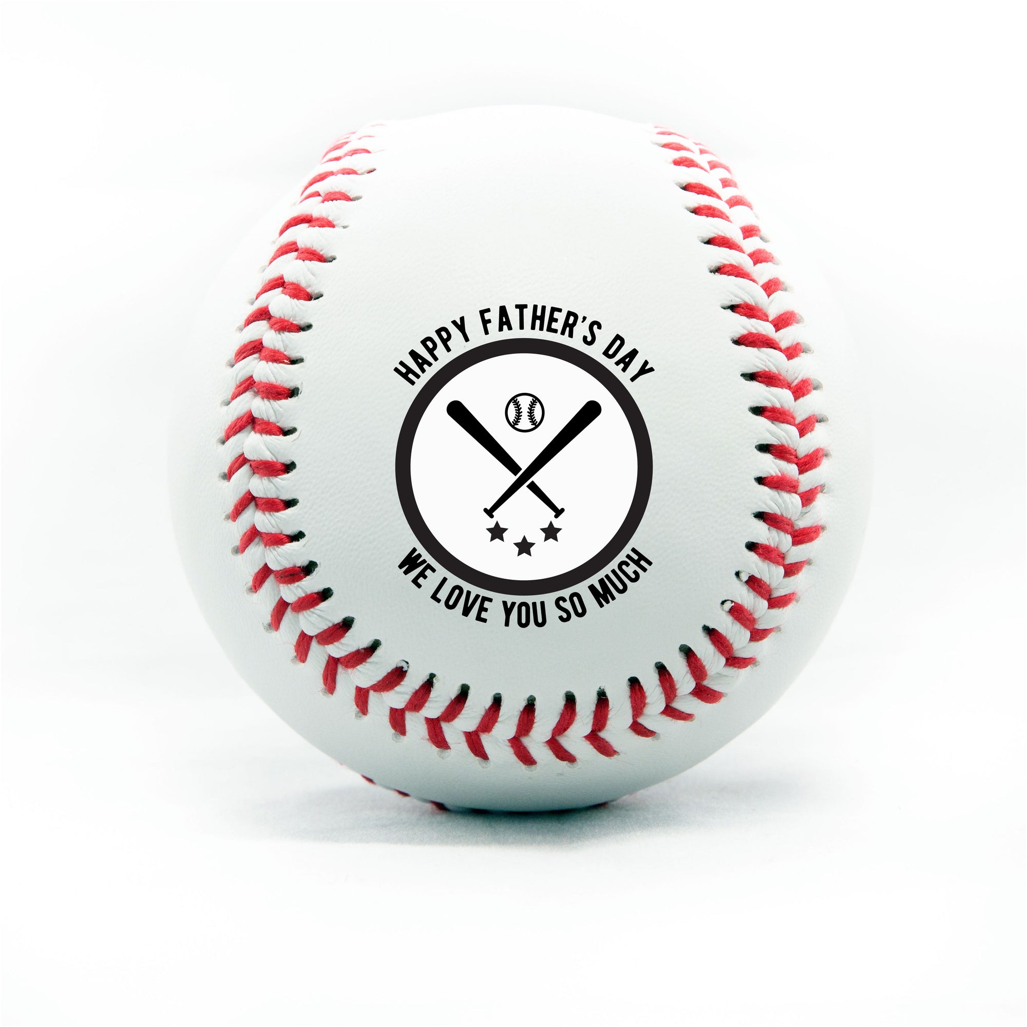 Happy Father's Day, Printed Baseball