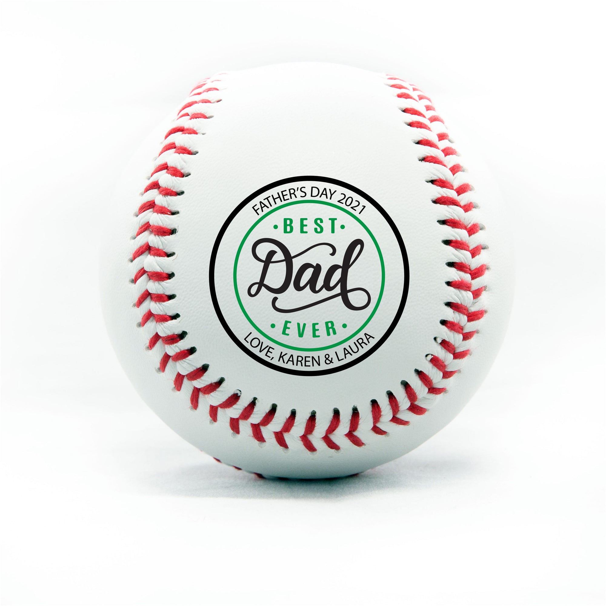 Happy Father's Day, Printed Baseball