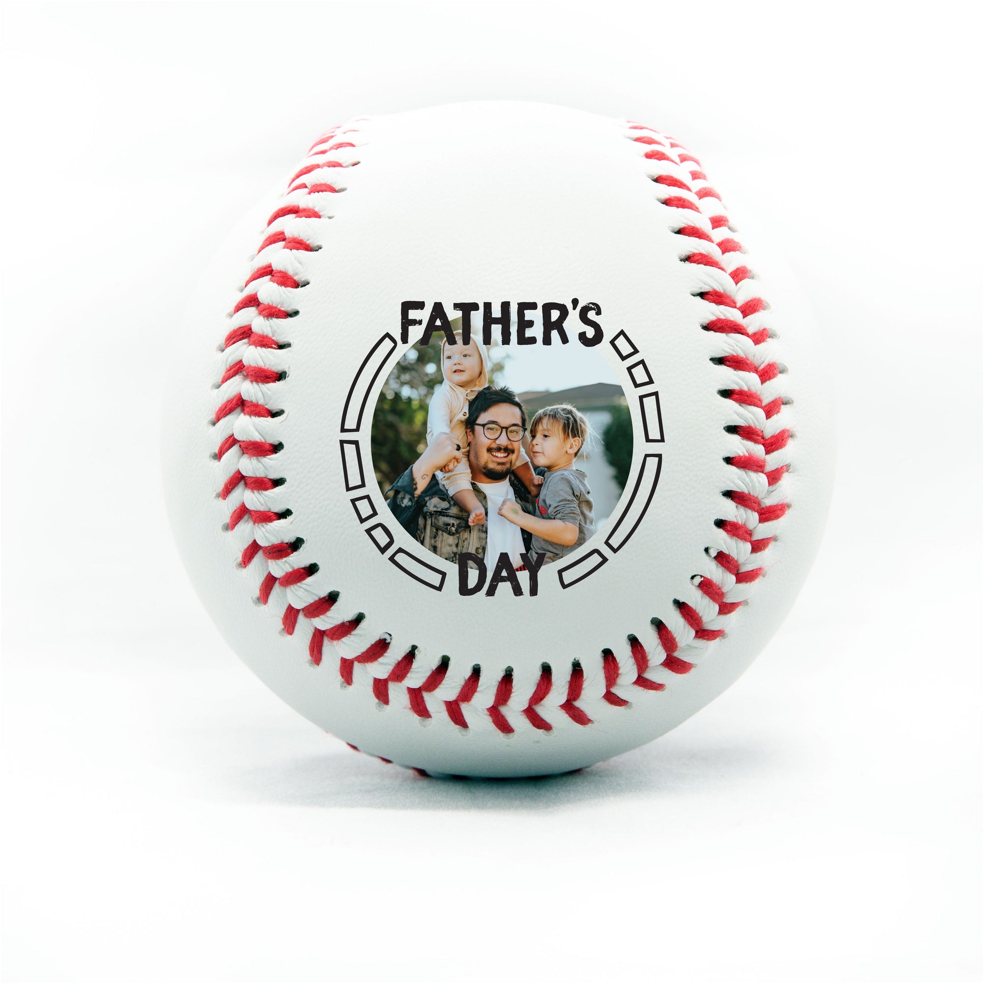 Happy Father's Day, Printed Baseball