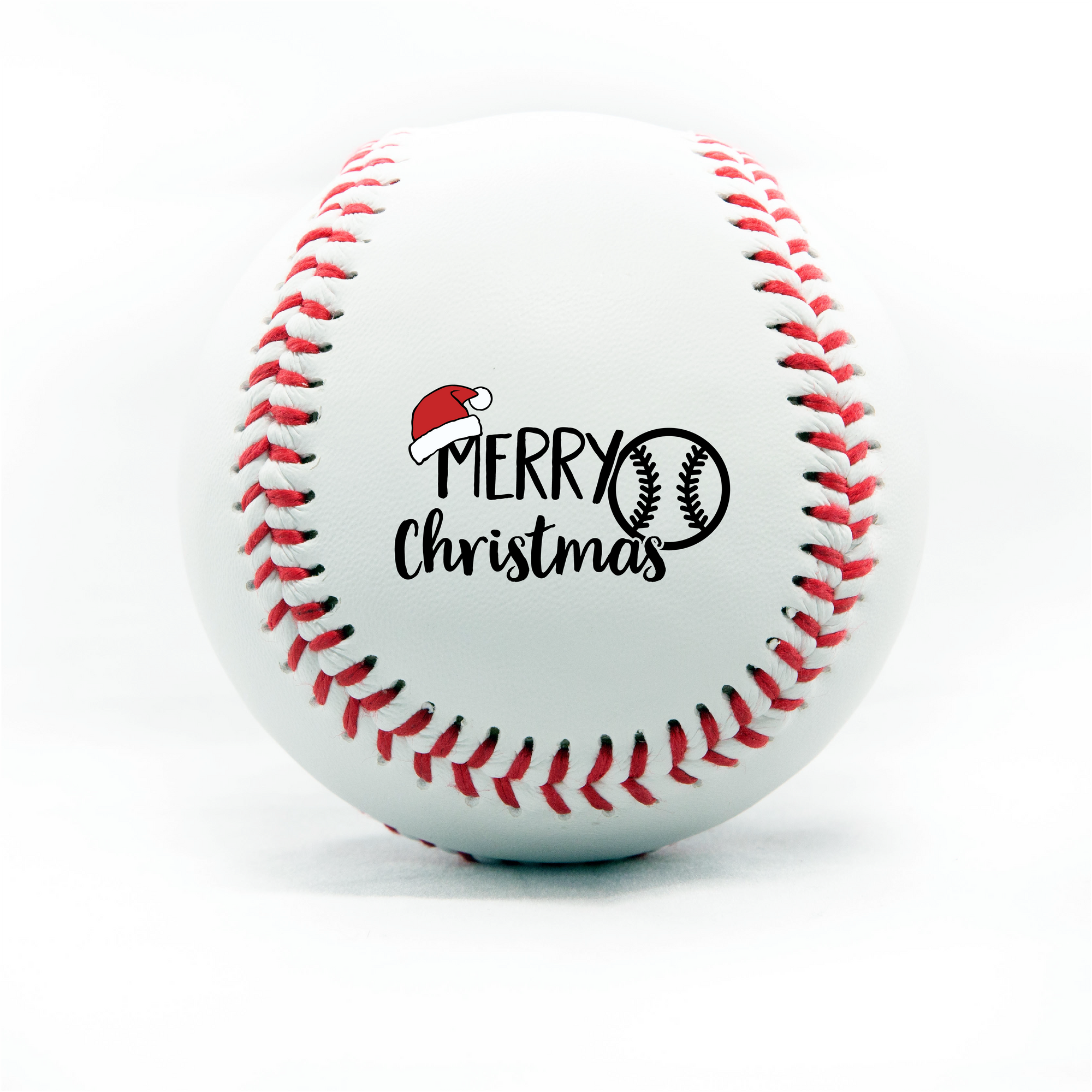 Merry Christmas, Printed Baseball