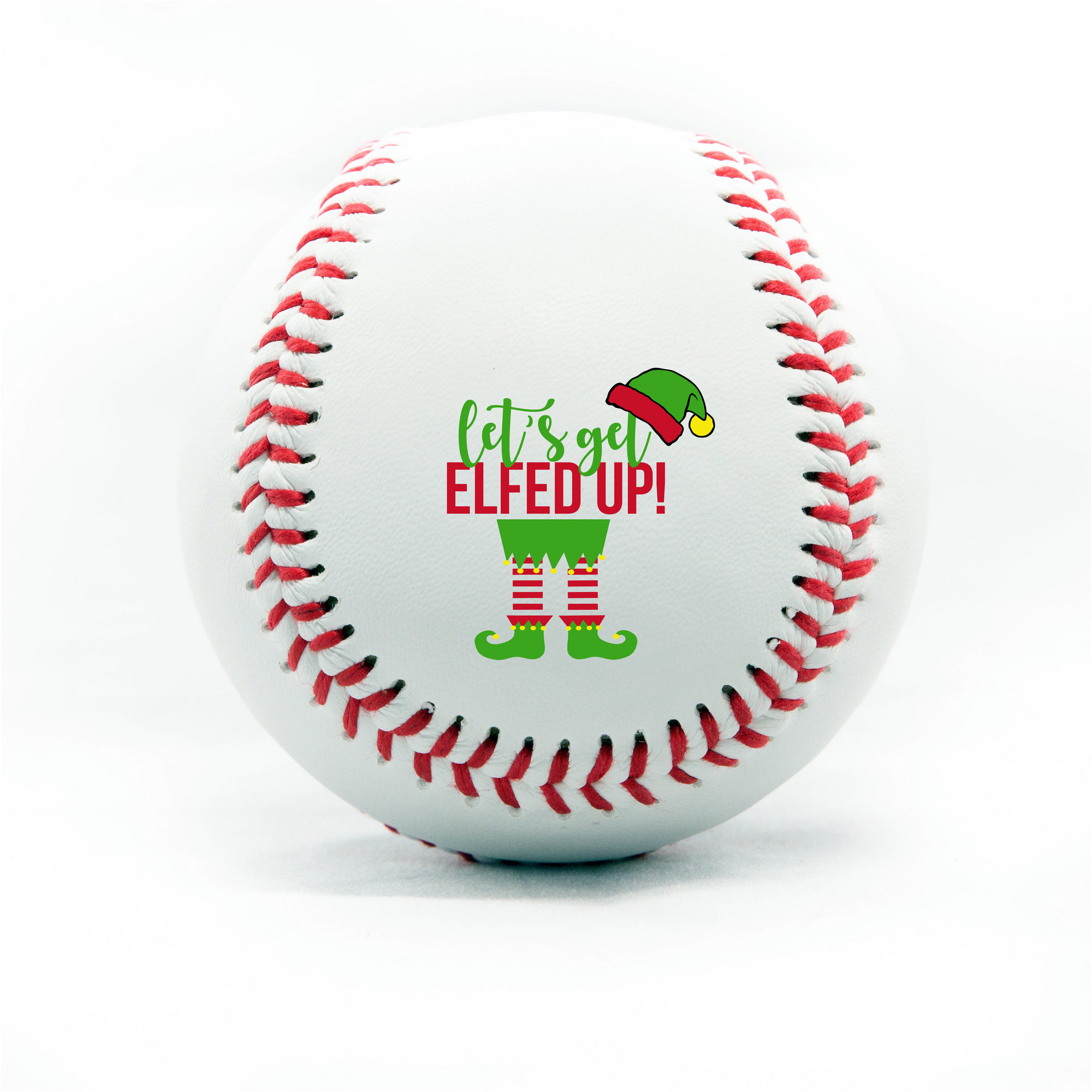 Merry Christmas, Printed Baseball