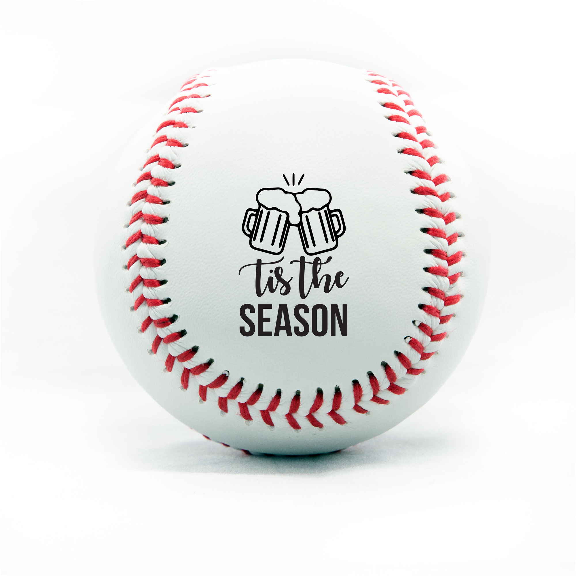 Merry Christmas, Printed Baseball