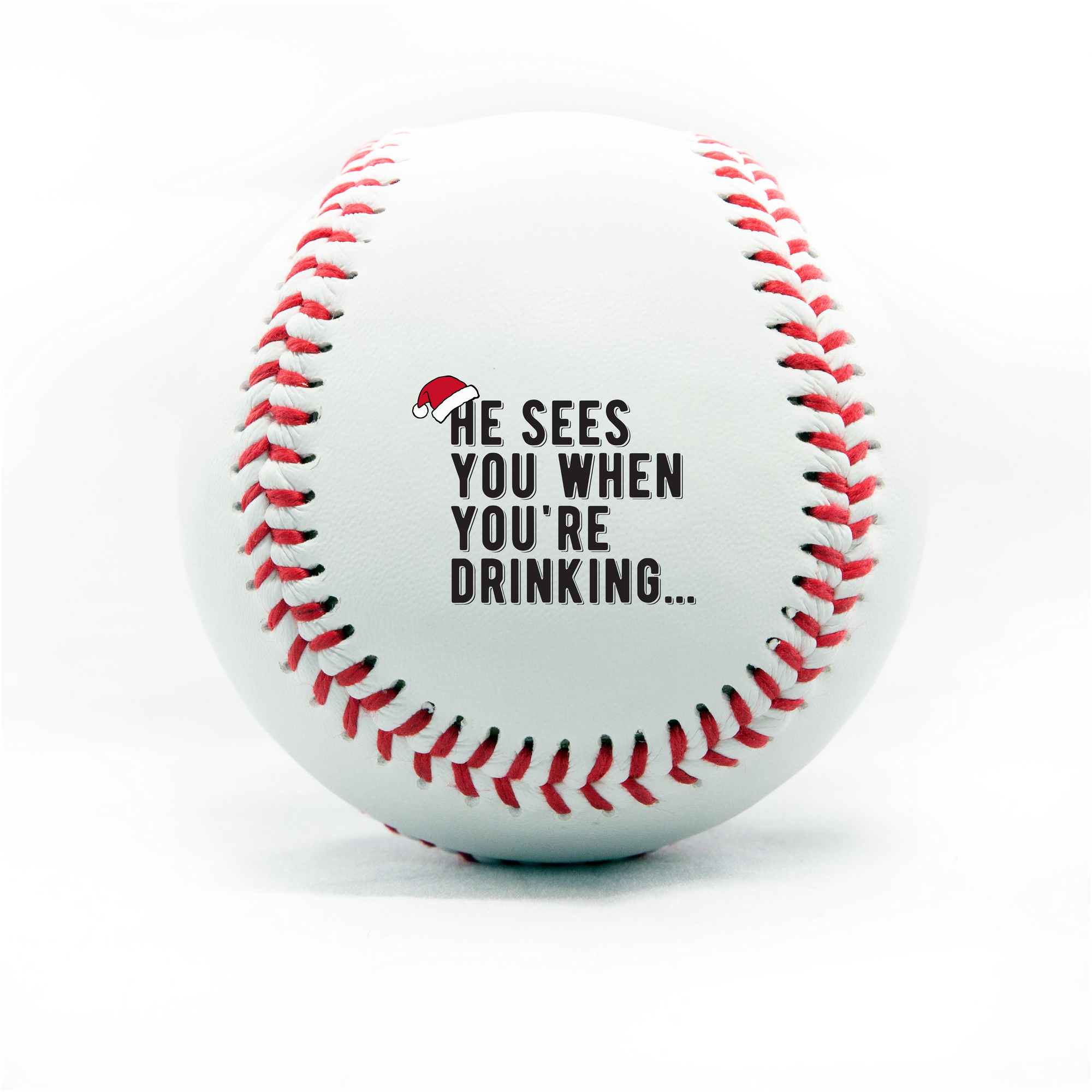 Merry Christmas, Printed Baseball