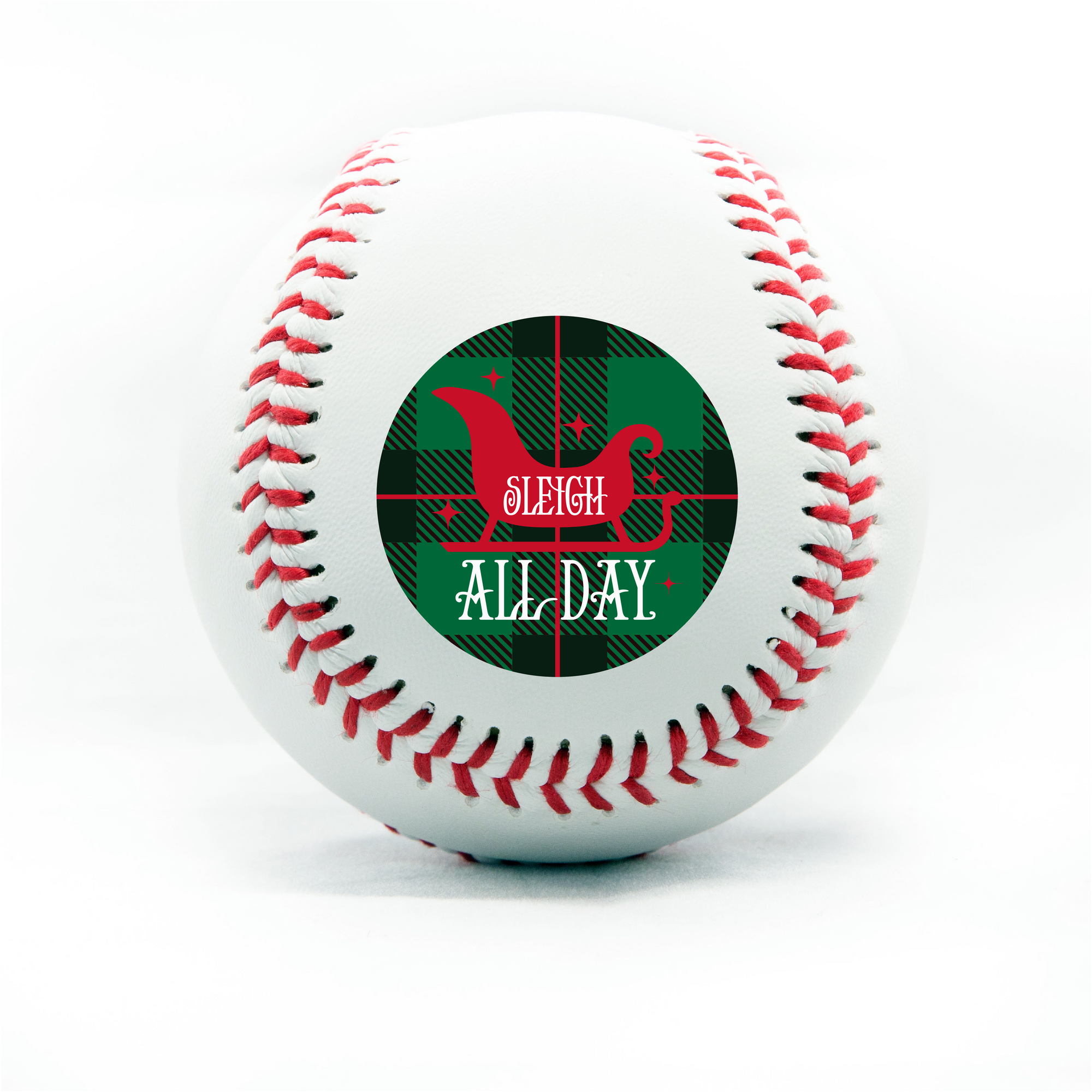 Merry Christmas, Printed Baseball