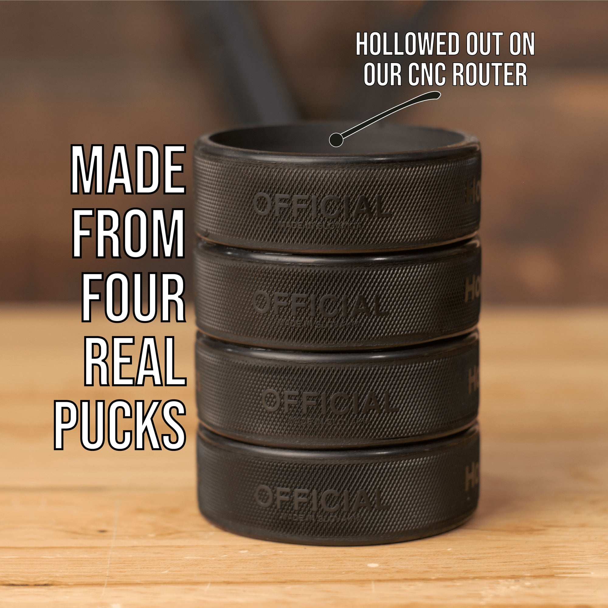 Hockey Puck Can Cooler, Puck Coozie
