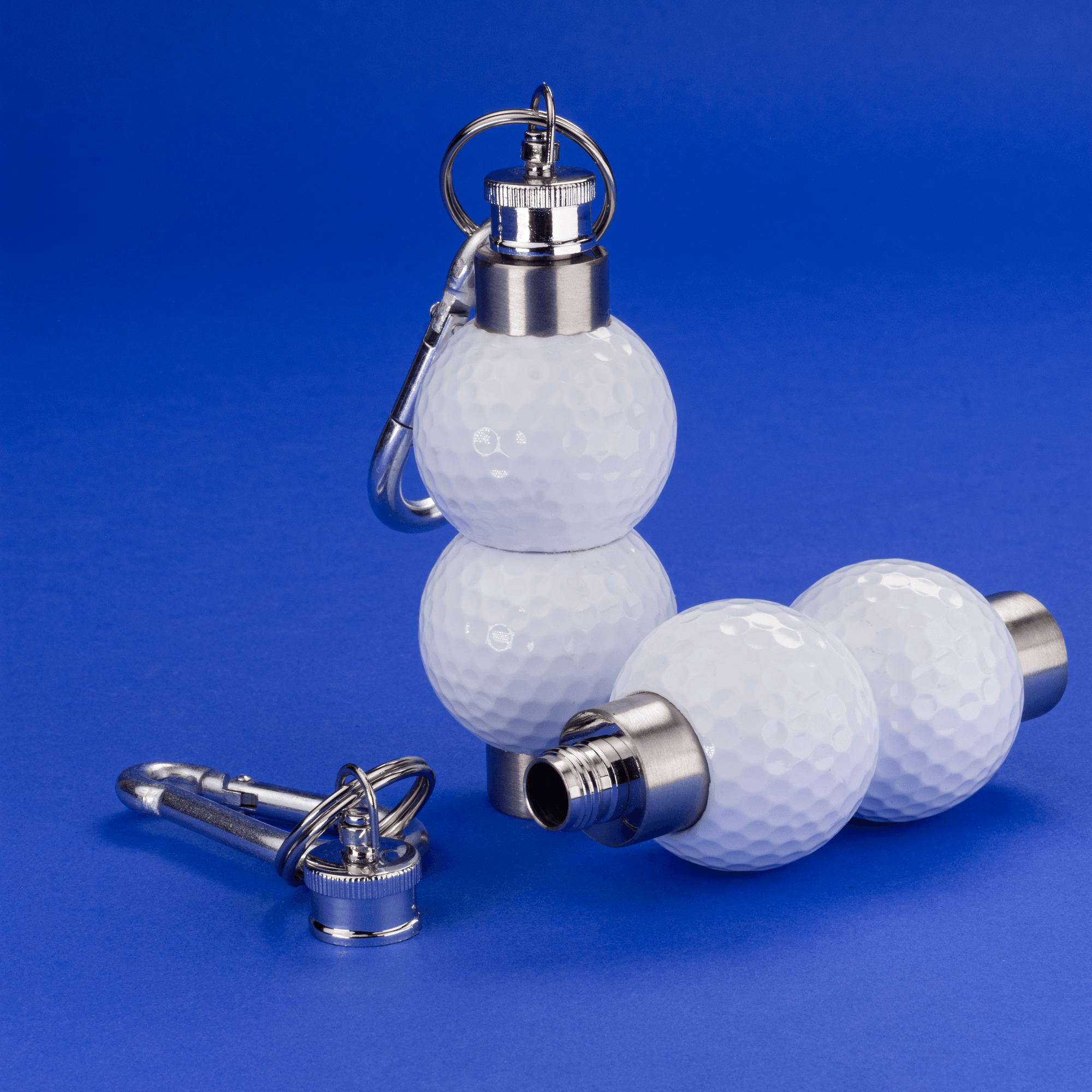 Golf Ball Flask, Keychain