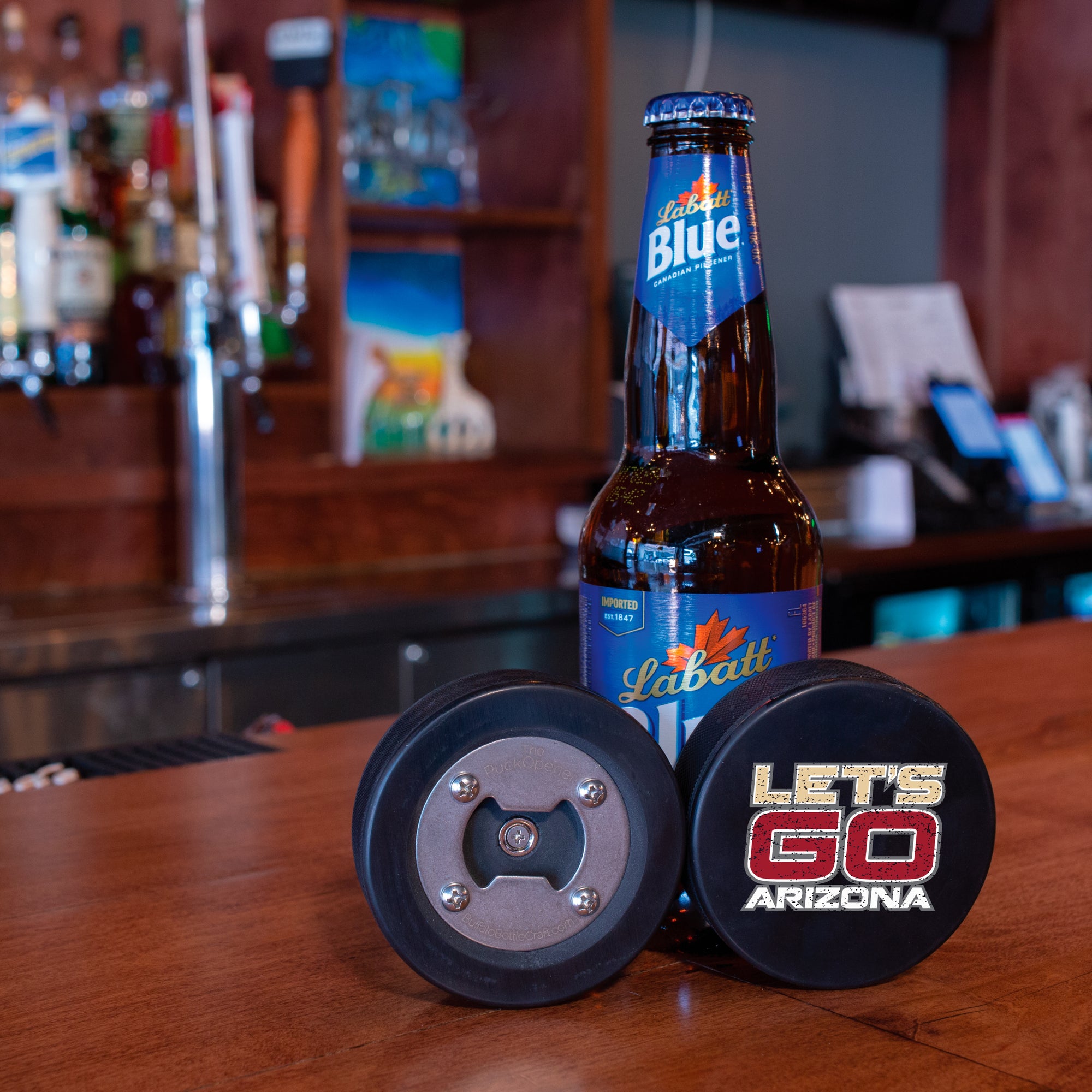 The PuckOpener LET'S GO ARIZONA