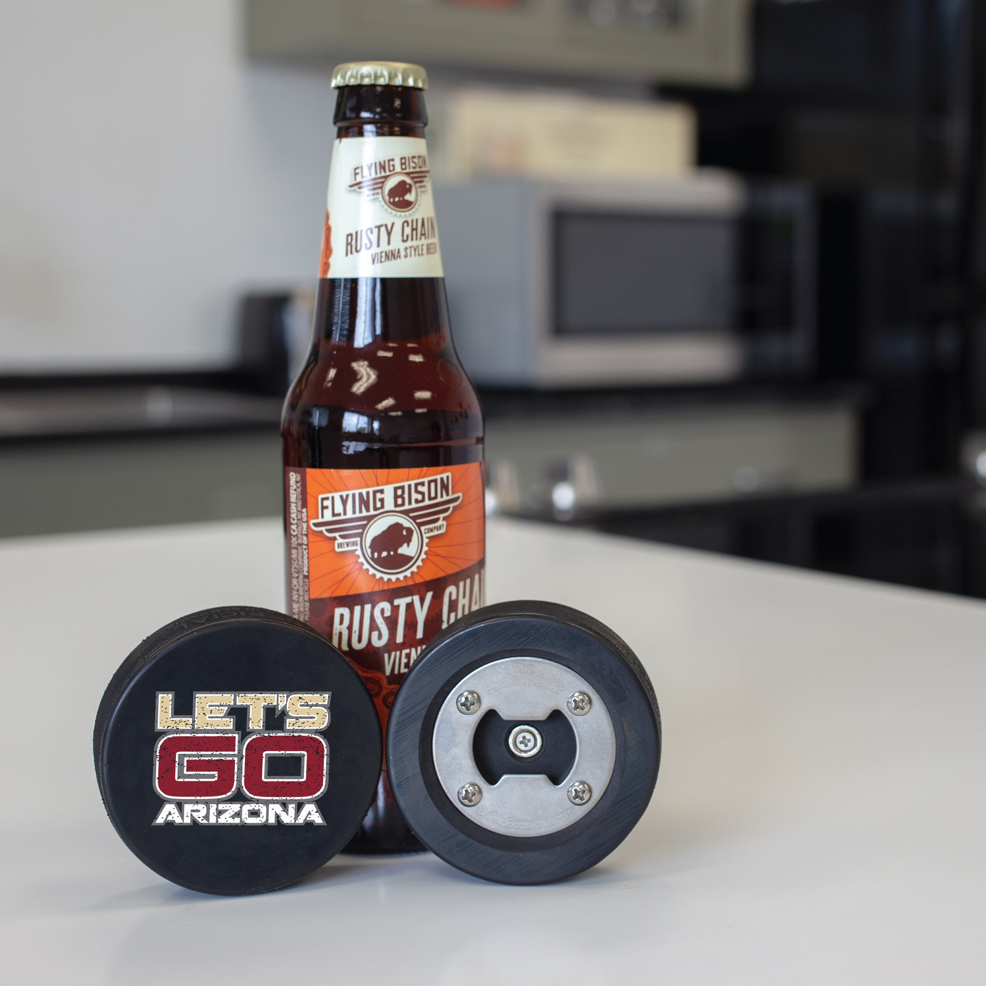 The PuckOpener LET'S GO ARIZONA