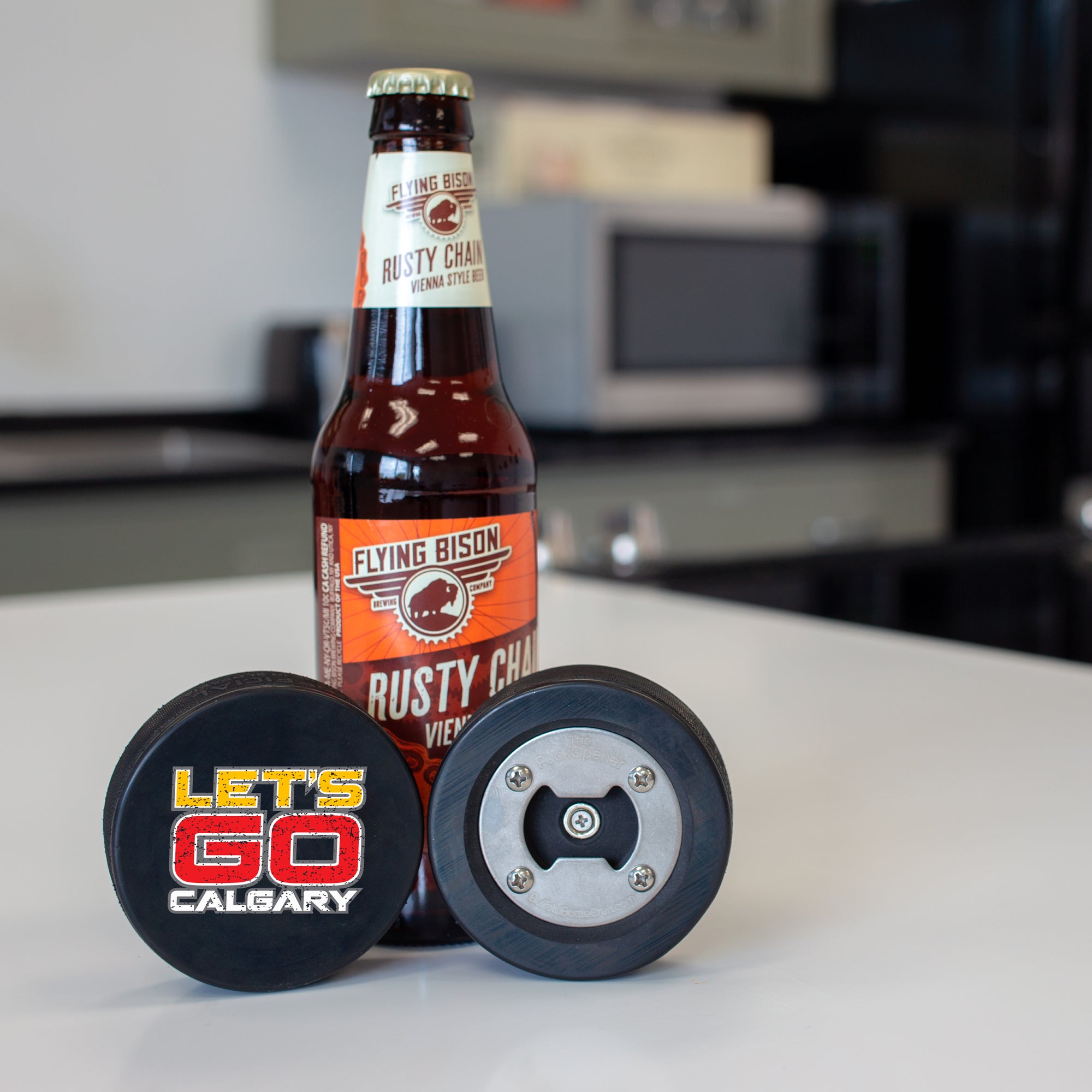 The PuckOpener LET'S GO CALGARY