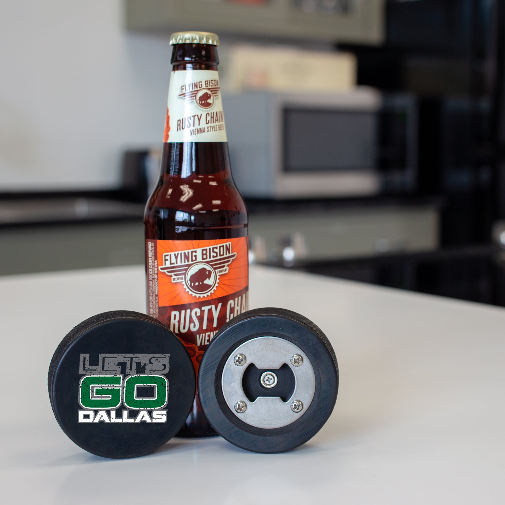 The PuckOpener LET'S GO DALLAS