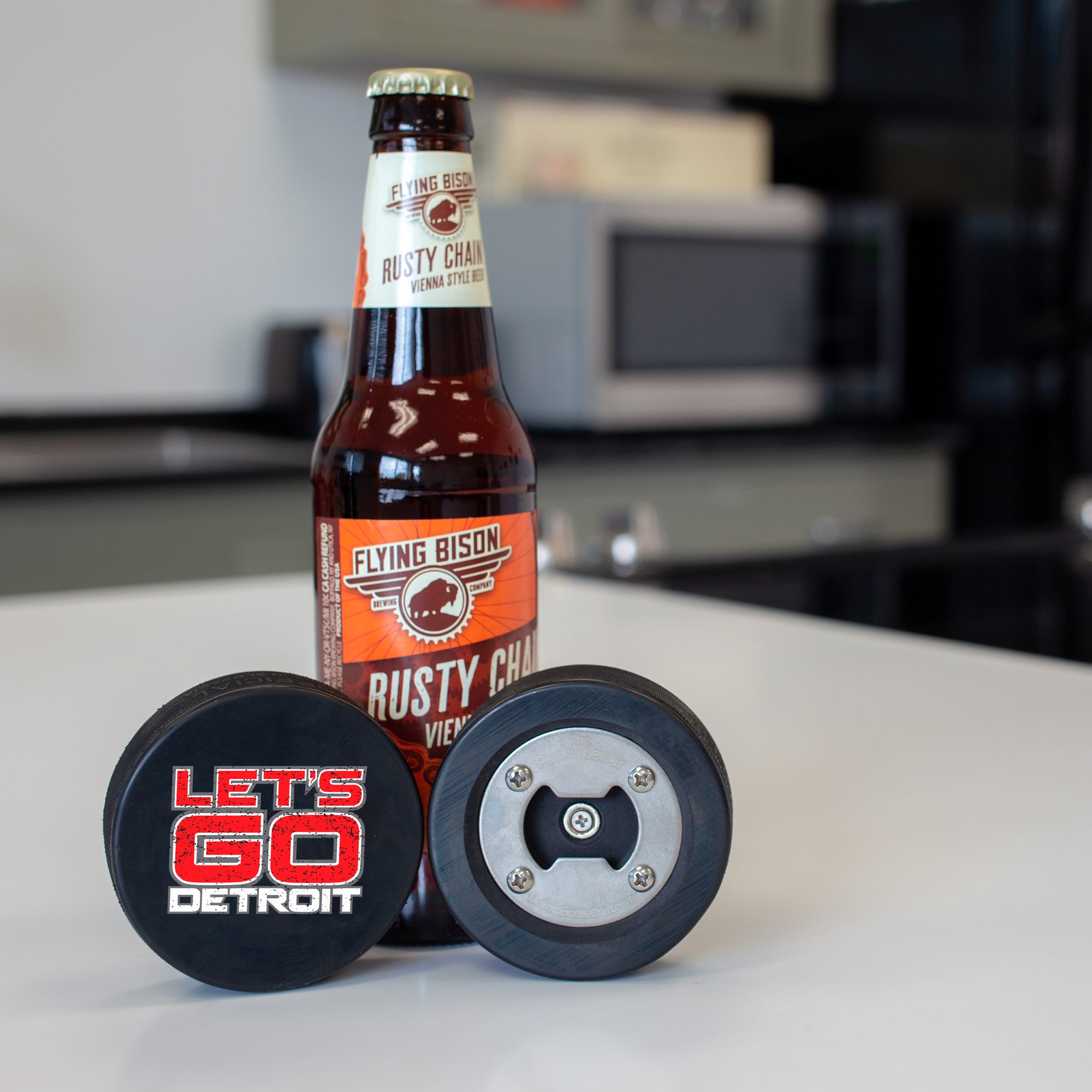 The PuckOpener LET'S GO DETROIT