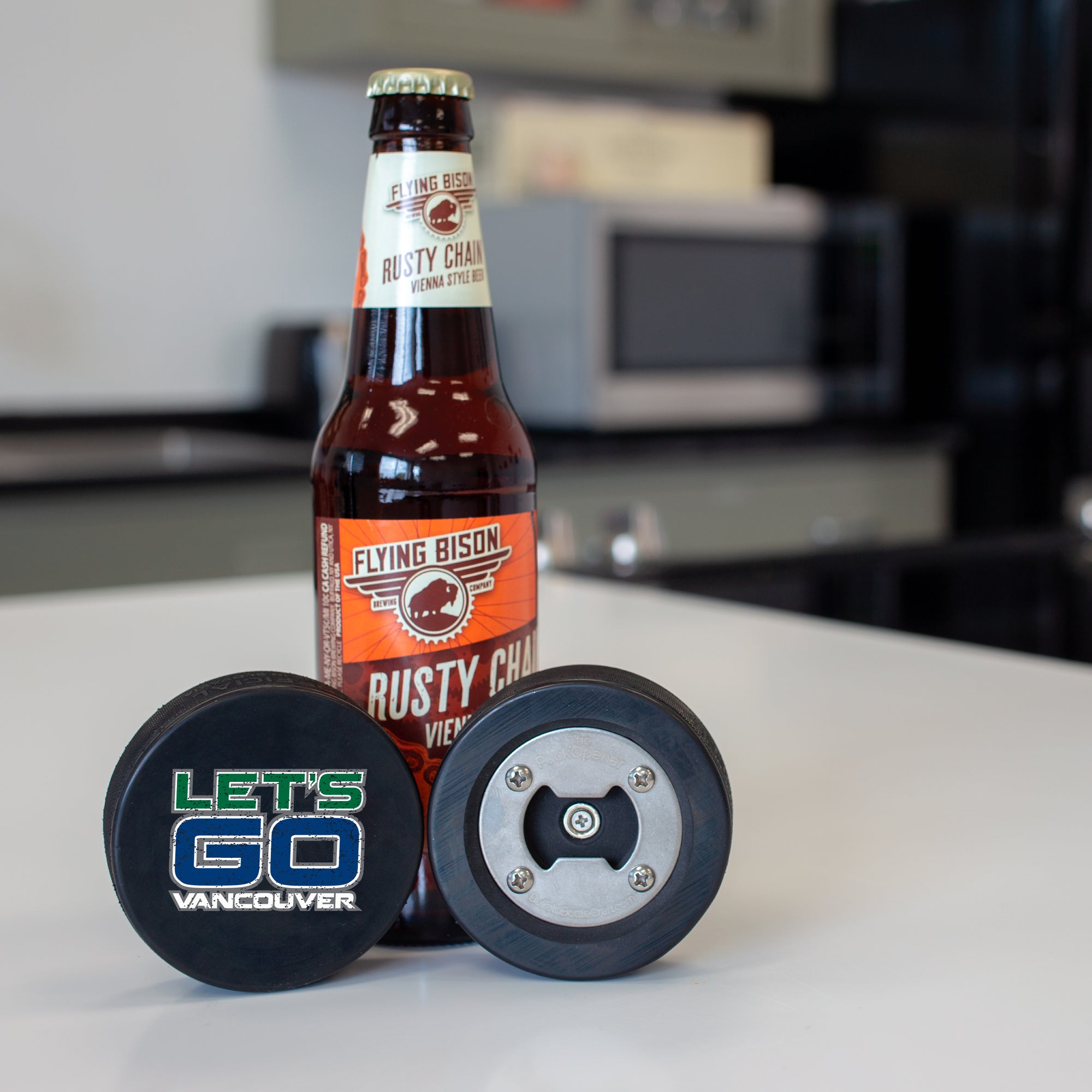 The PuckOpener LET'S GO VANCOUVER