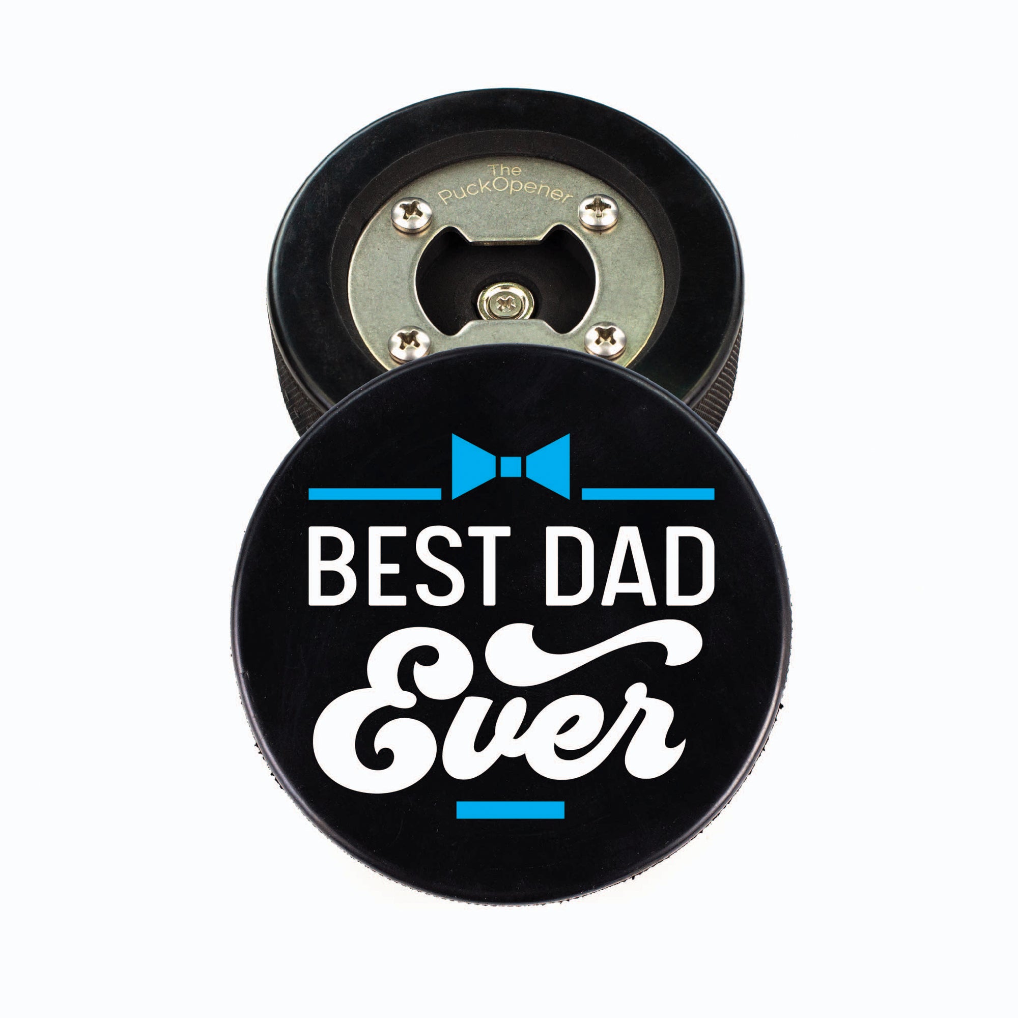 Hockey Puck Bottle Opener, Hockey Dad