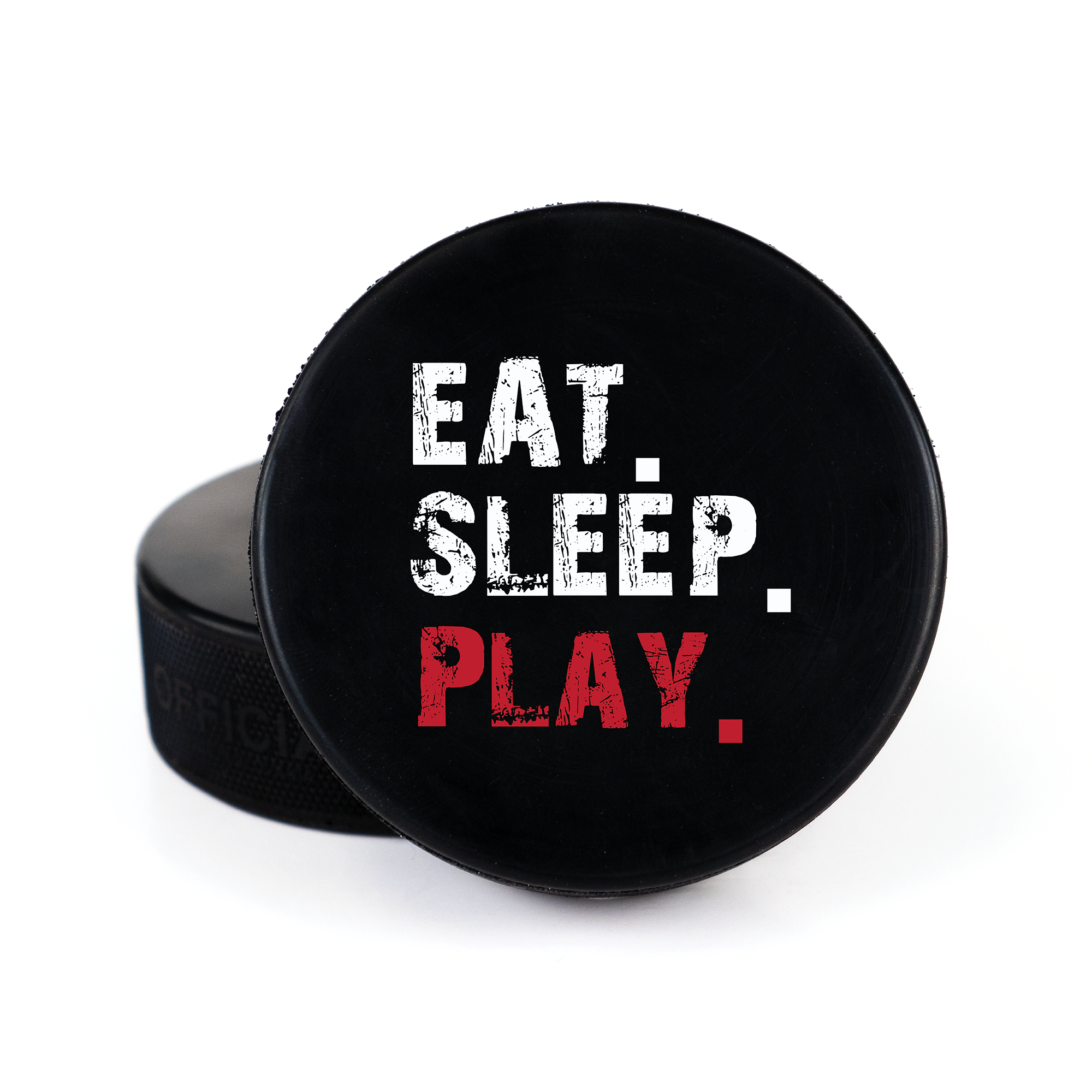 Merry Christmas, Printed Puck