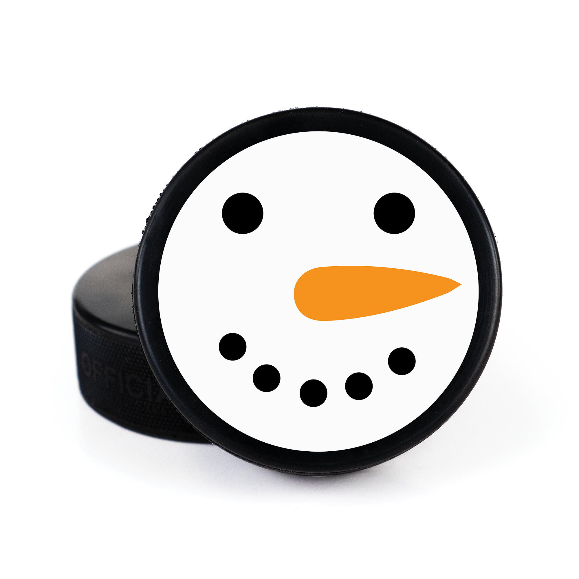 Merry Christmas, Printed Puck