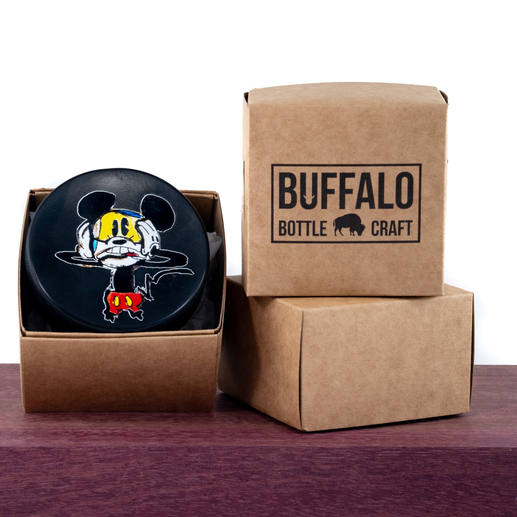 Merry Christmas, Printed Puck