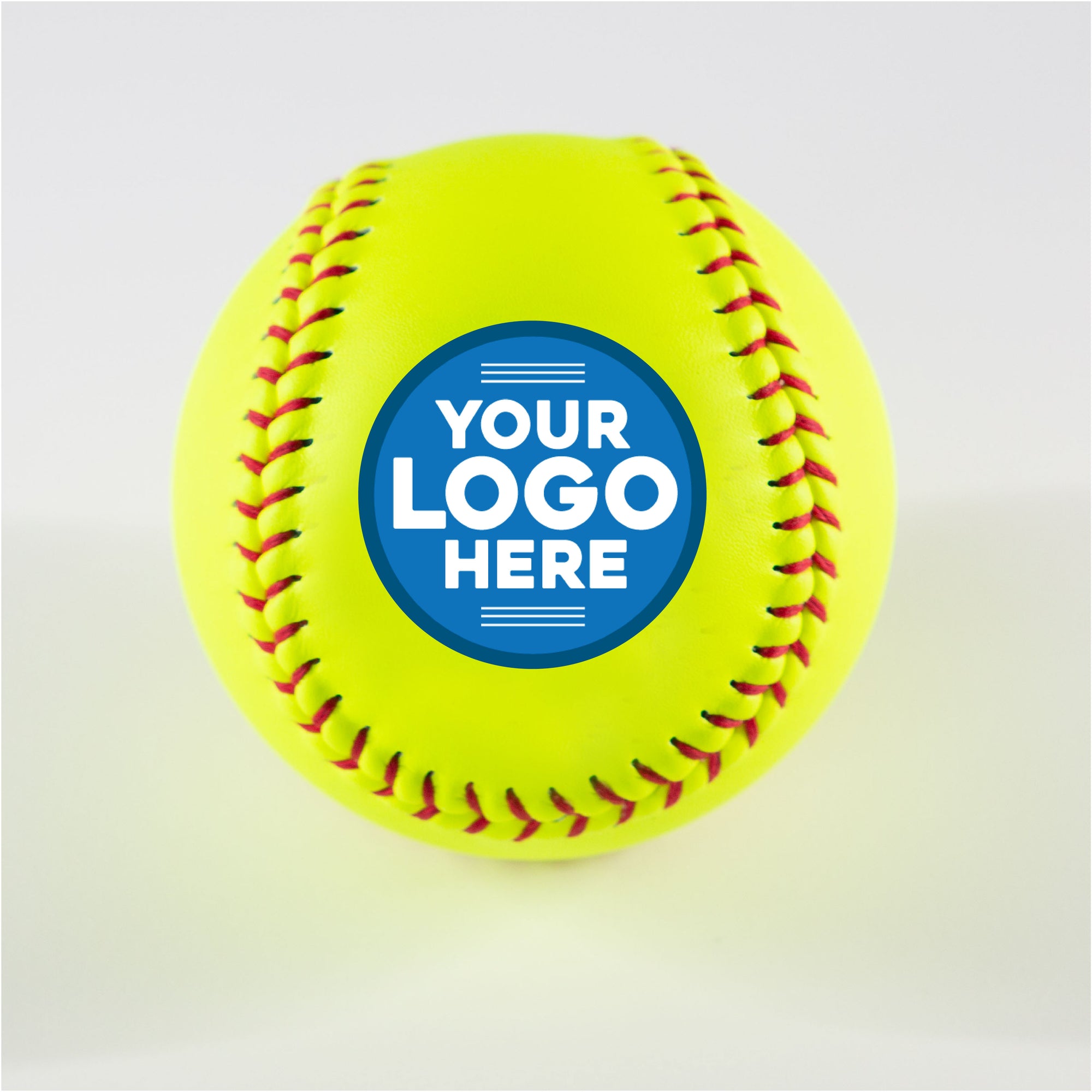 Printed Softball with Logo Design