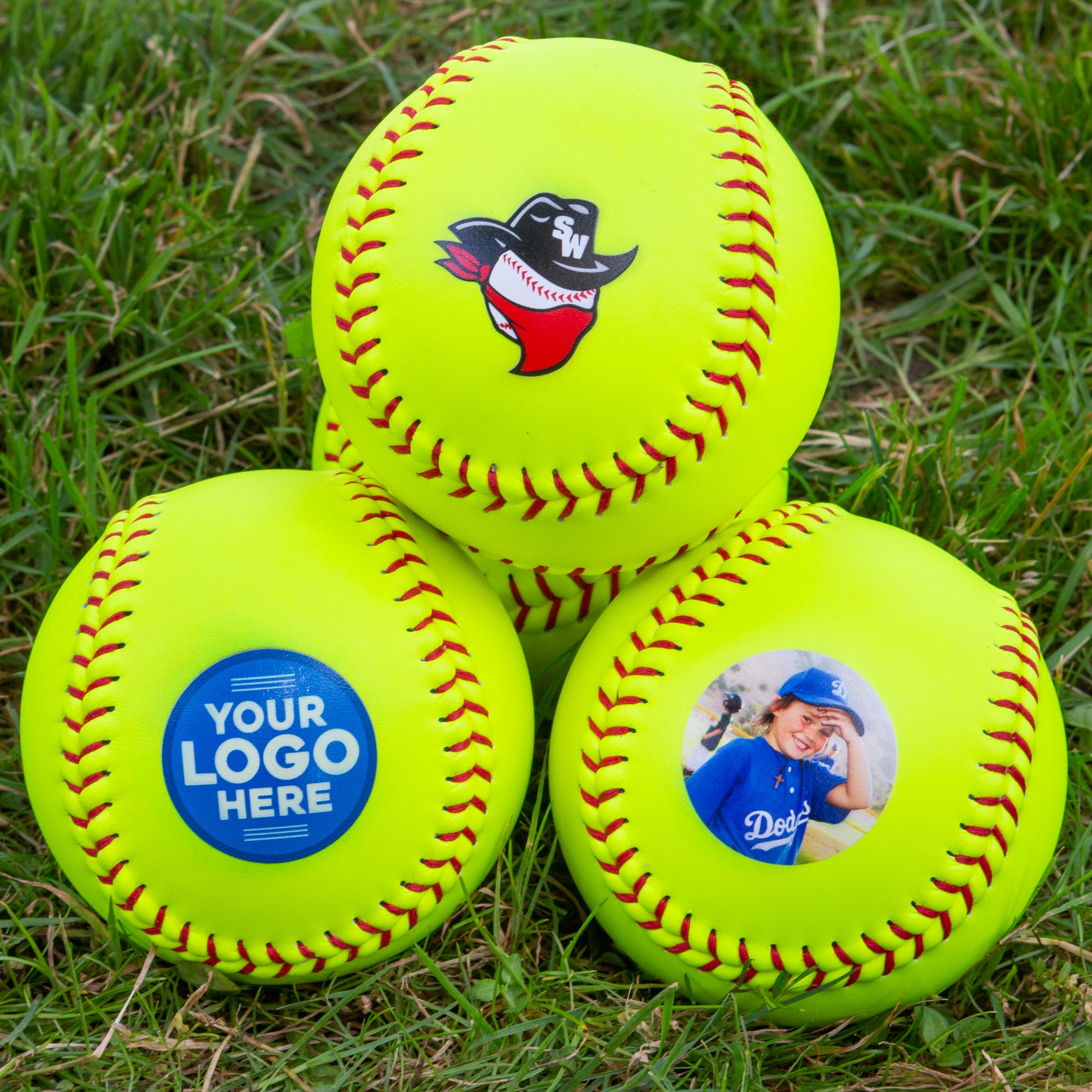 Use Your Own Photo, Printed Softball
