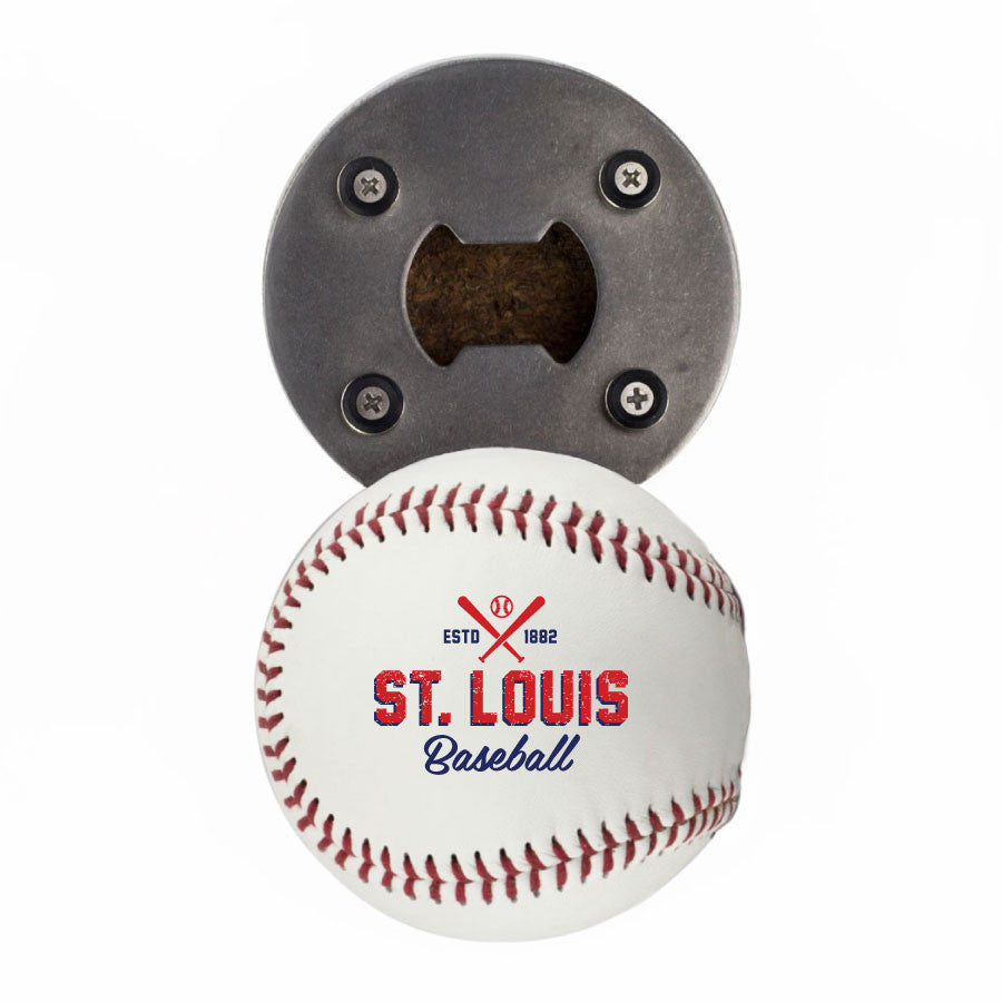 St Louis Baseball Bottle Opener