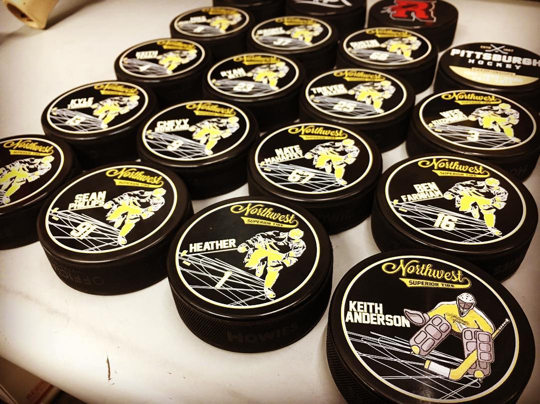Photo Hockey Puck | Team or Player Photo