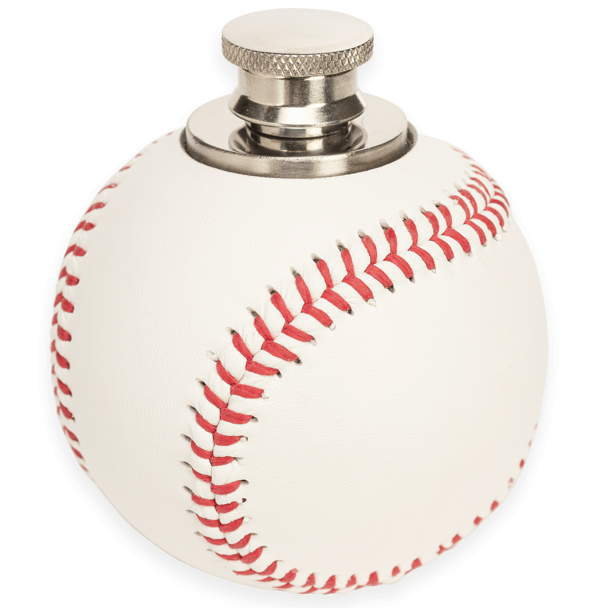 Baseball Flask, Made from a Real Baseball