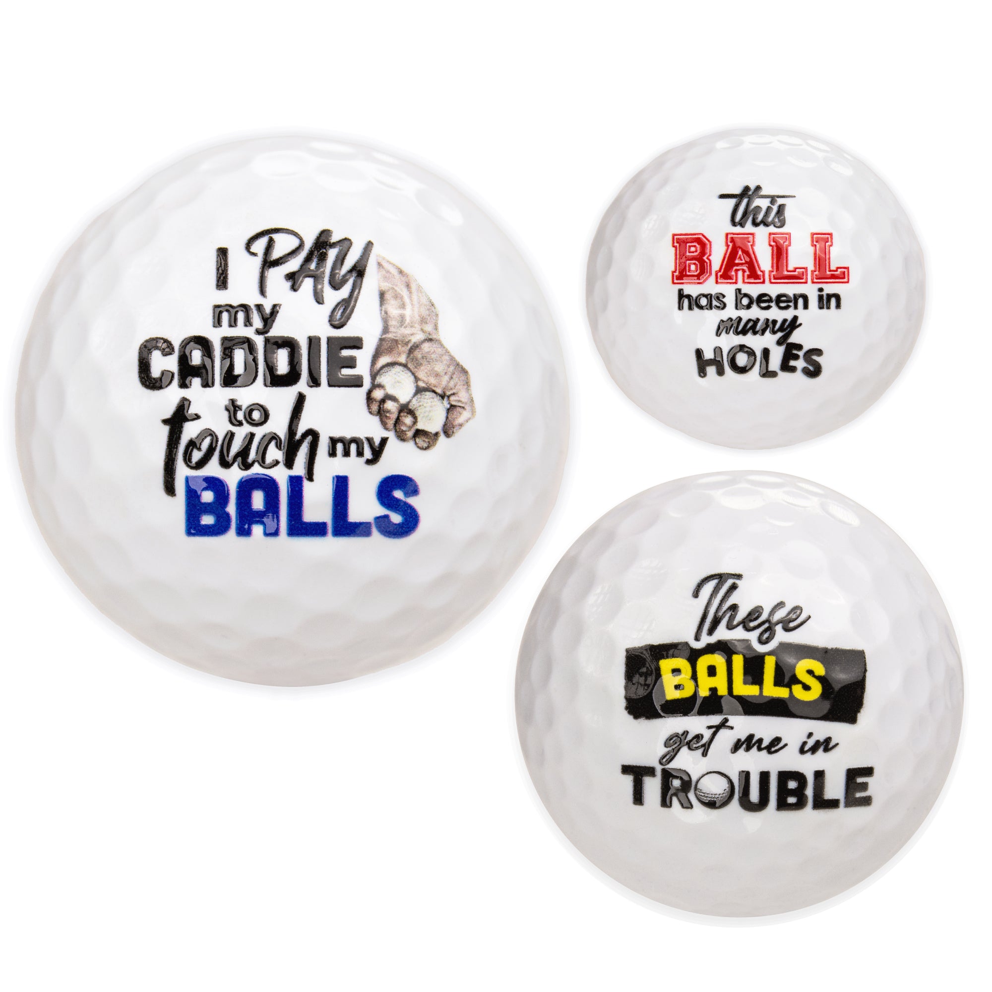 Naughty Balls, Novelty Golf Balls, Funny Golf Balls, Bachelor Party Gifts