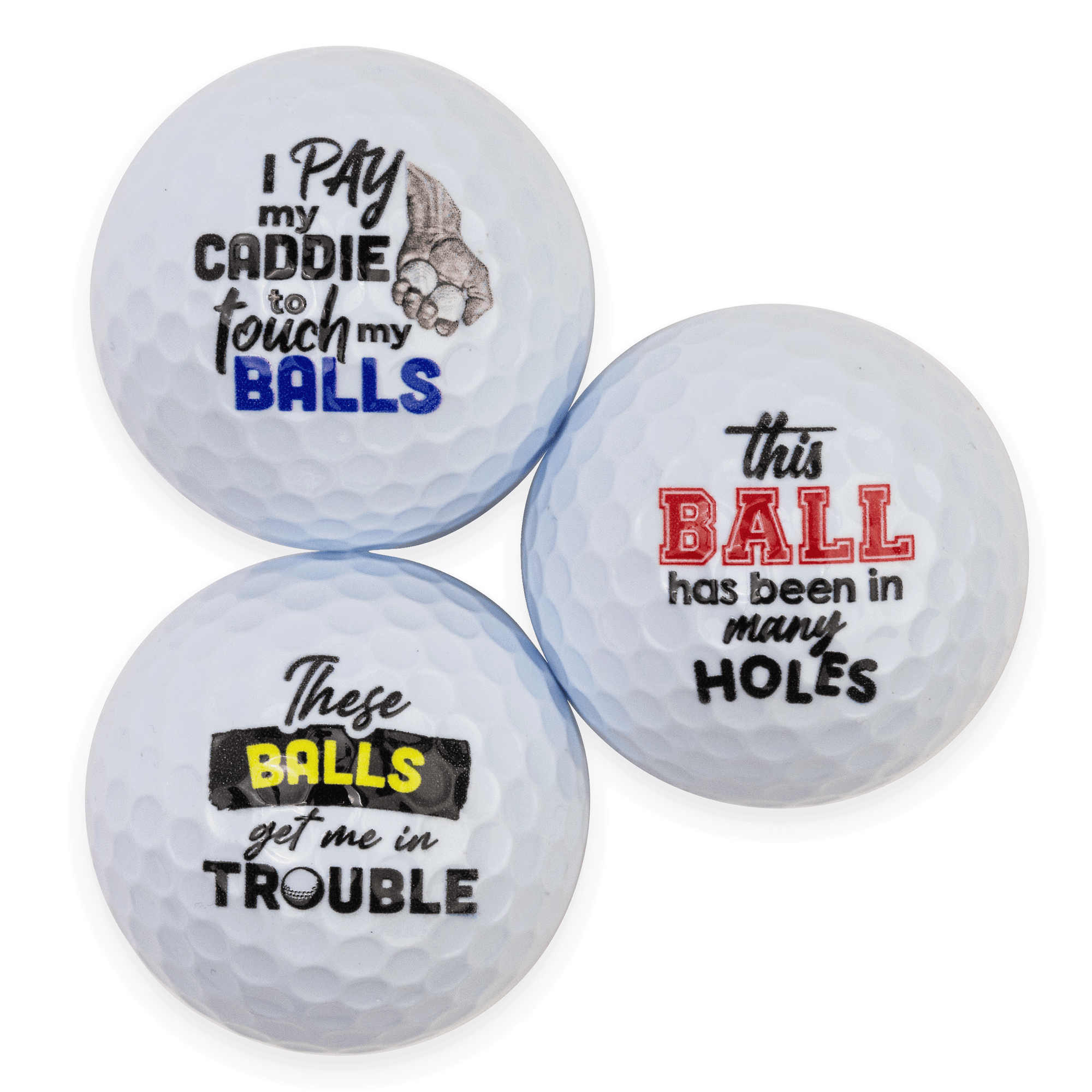 Funny golf terms golf balls, Zazzle