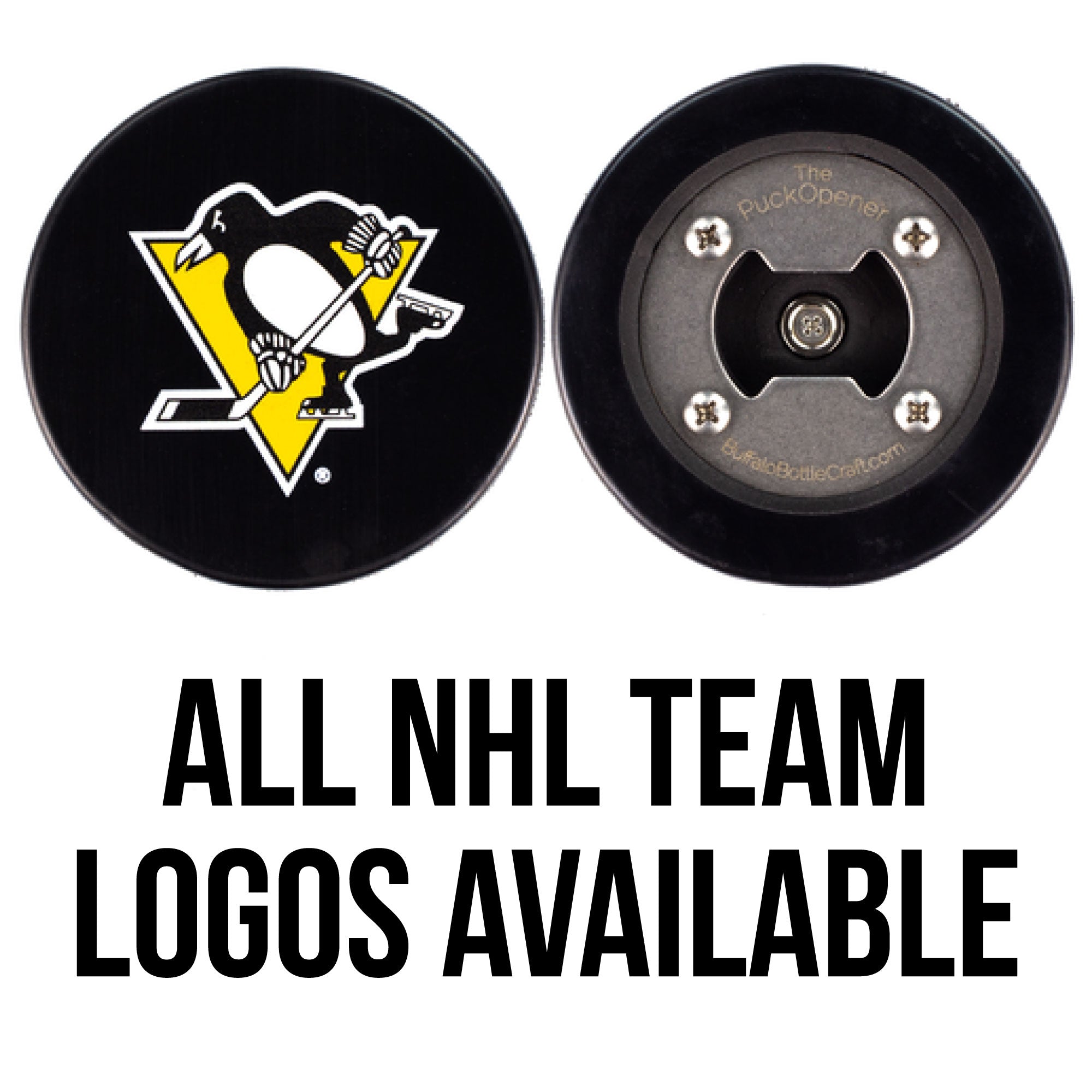 Siskiyou NHL Sports Fan Shop Pittsburgh Penguins Chip Clip Magnet with  Bottle Opener