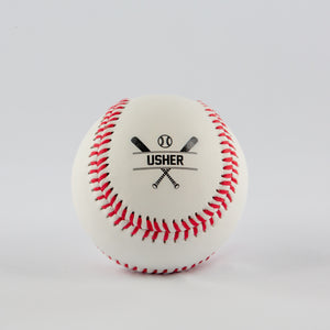 Printed Baseball with Usher Design