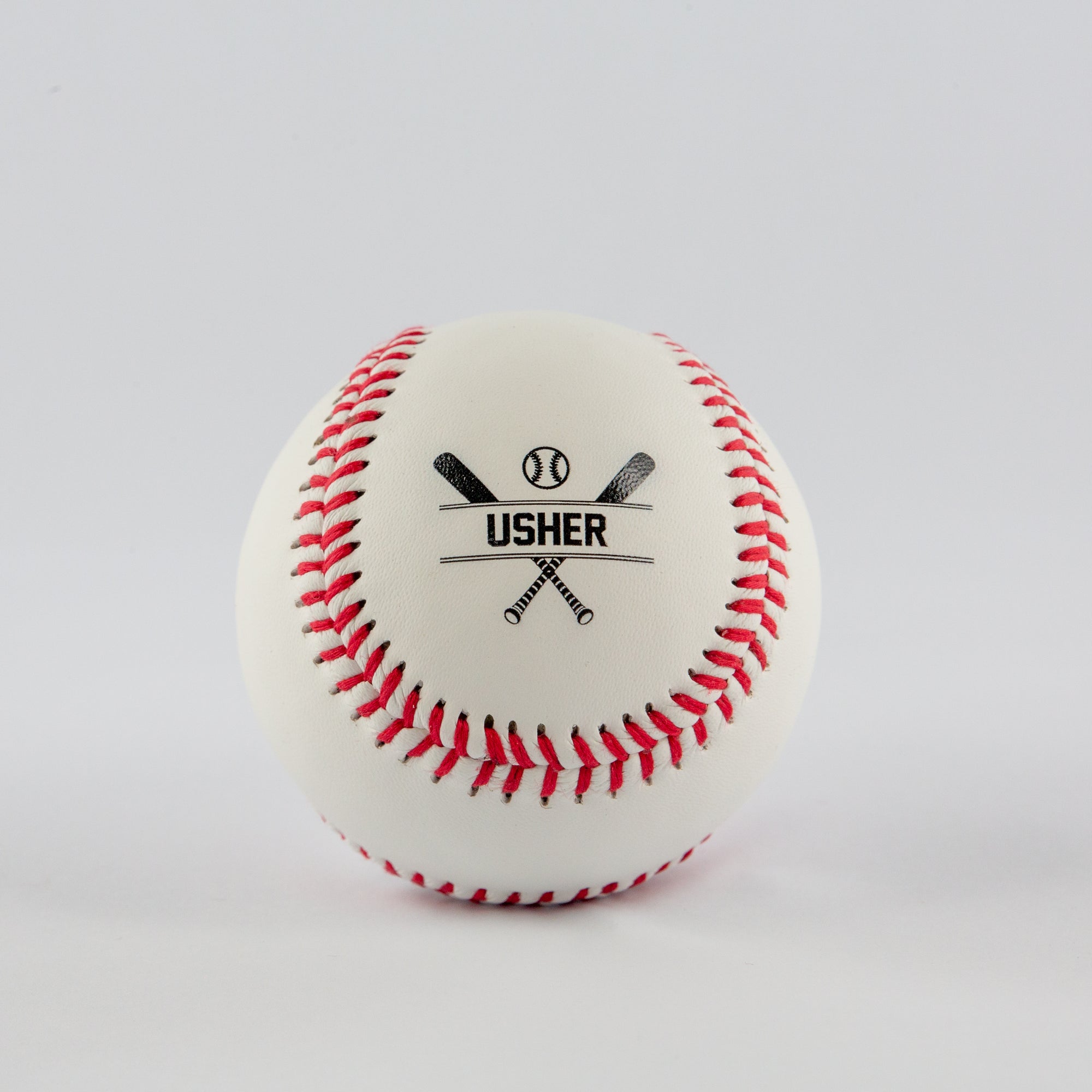 Printed Baseball with Usher Design