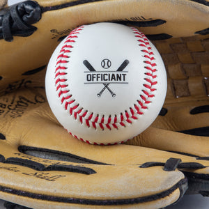 Printed Baseball with Officiant Design