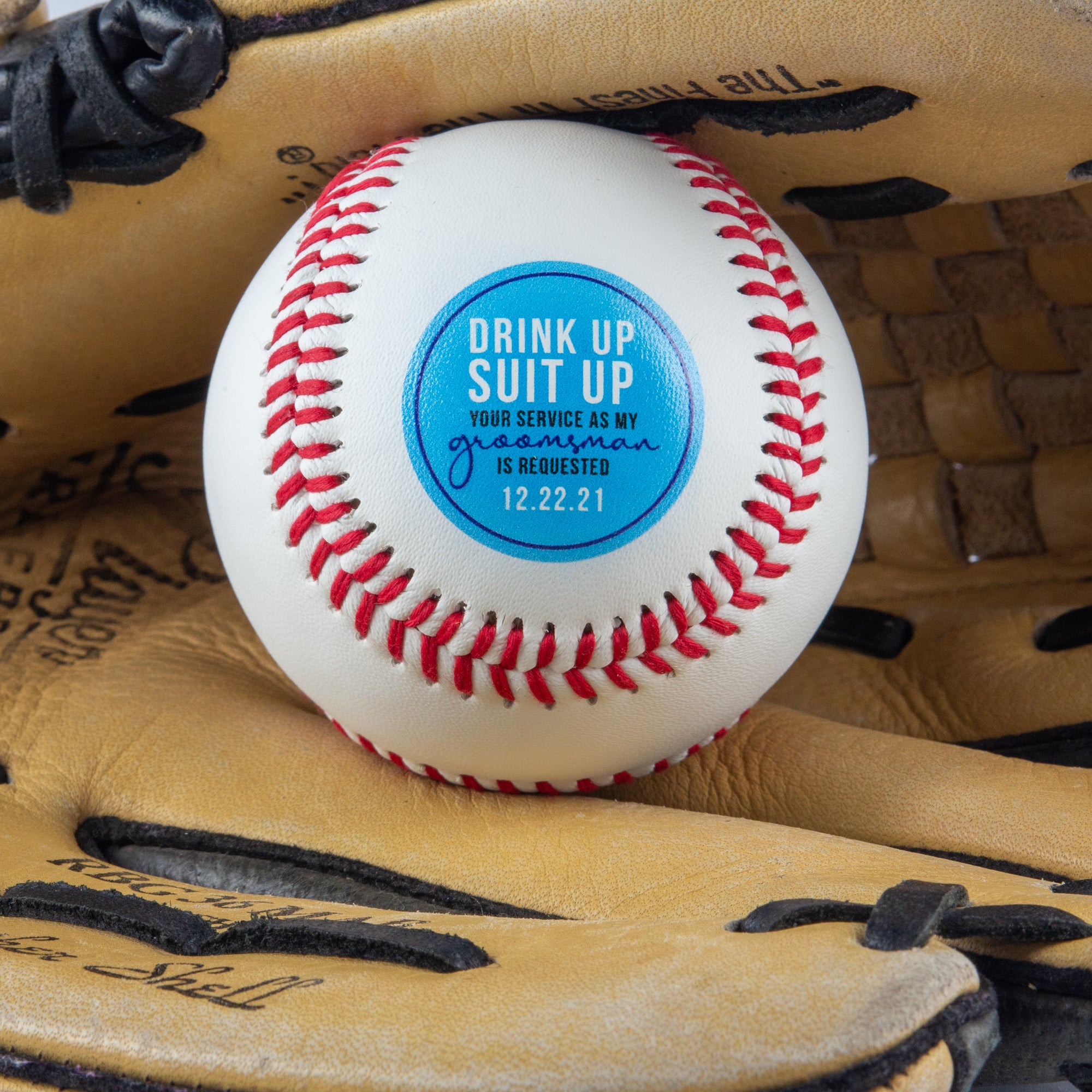 Drink Up Suit Up, Printed Baseball