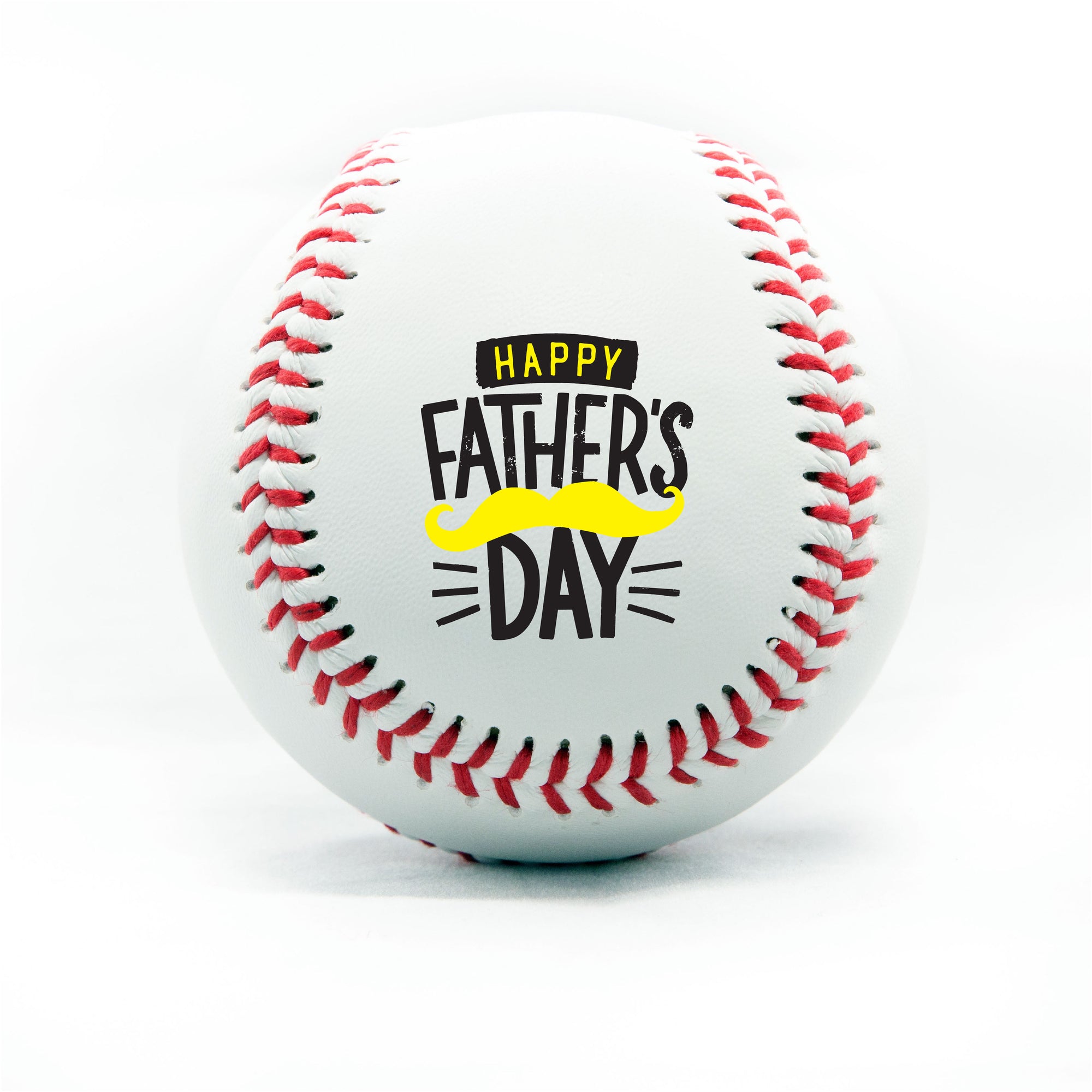 Happy Father's Day, Printed Baseball - Buffalo BottleCraft