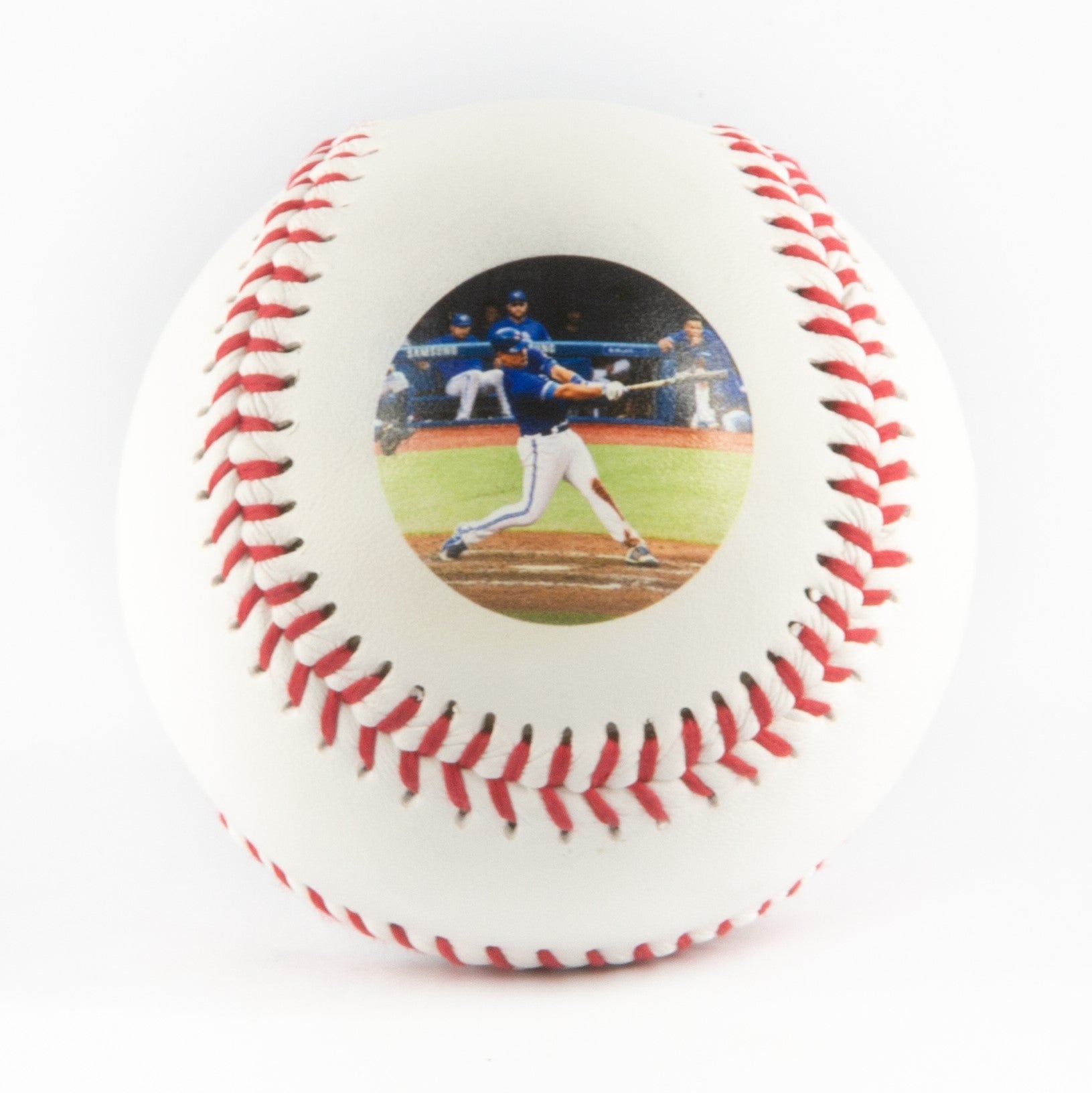 Printed Baseball with Custom Printed Photo