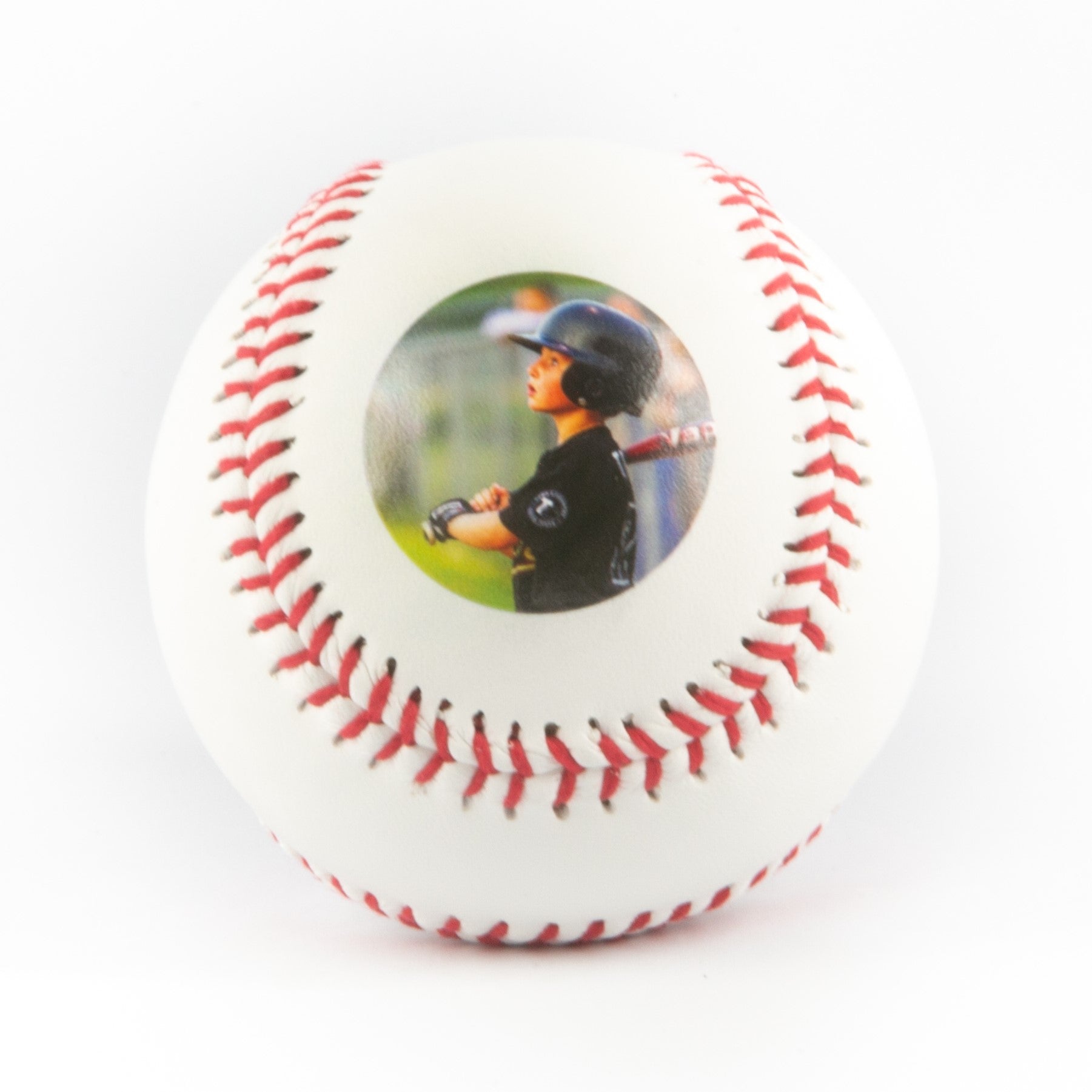 Printed Baseball with Custom Printed Photo