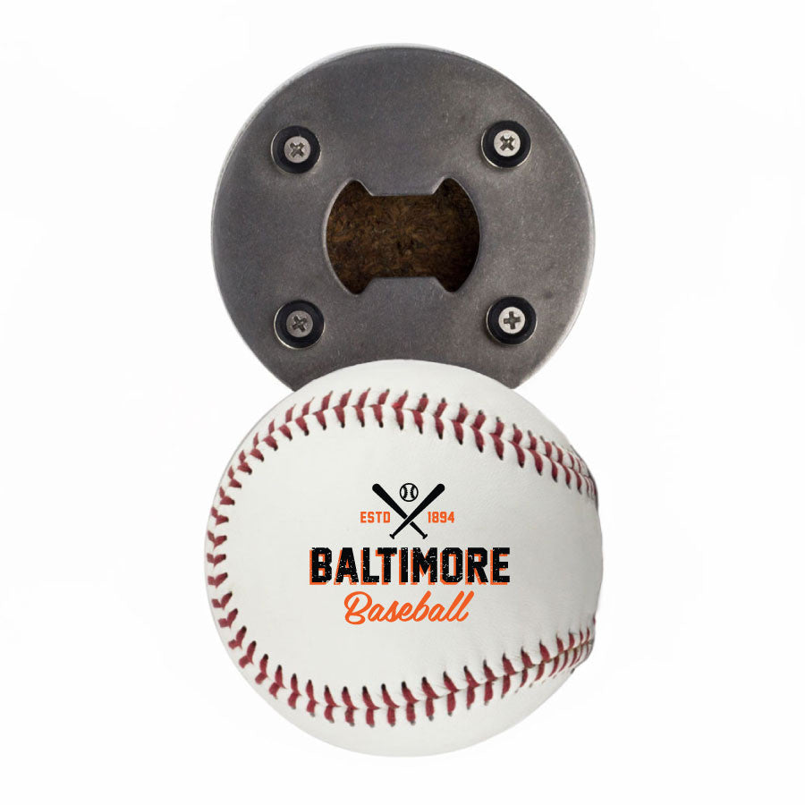 Baltimore Baseball Bottle Opener