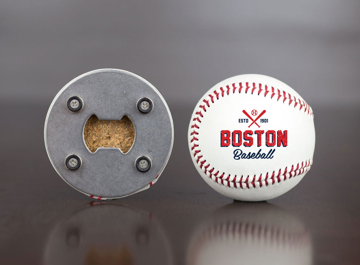 Boston Baseball Bottle Opener