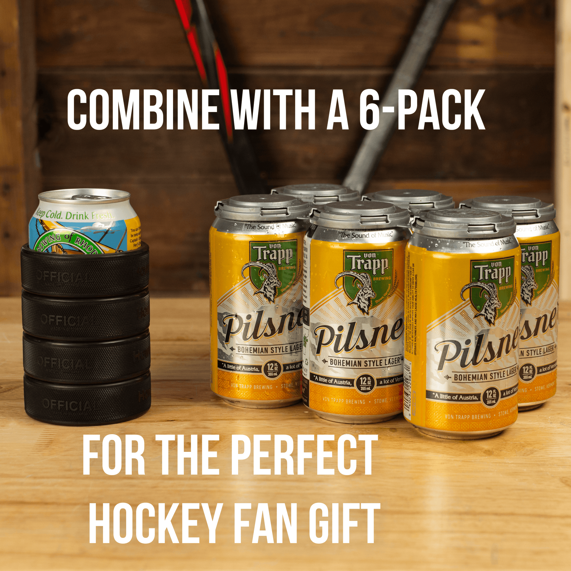 Hockey Puck Can Cooler, Puck Coozie