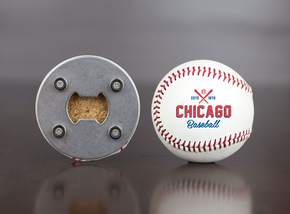 Chicago Baseball Bottle Opener