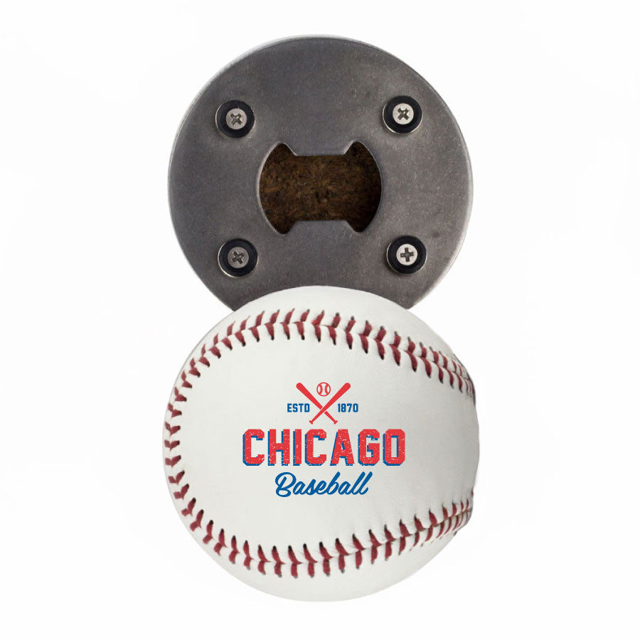 Chicago Baseball Bottle Opener